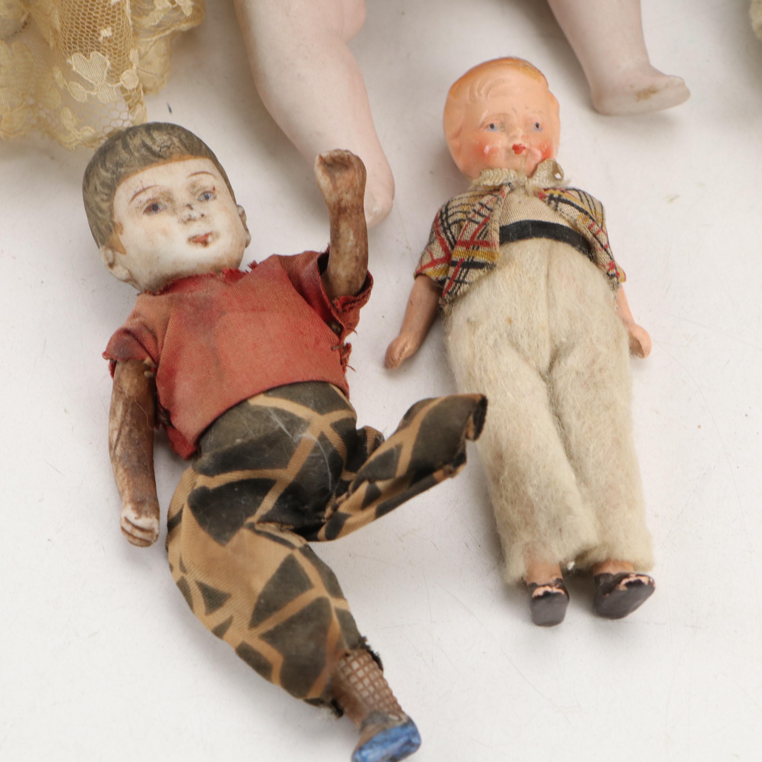 Madame Alexander "Little Miss Genius", Japanese Porcelain and Other Dolls