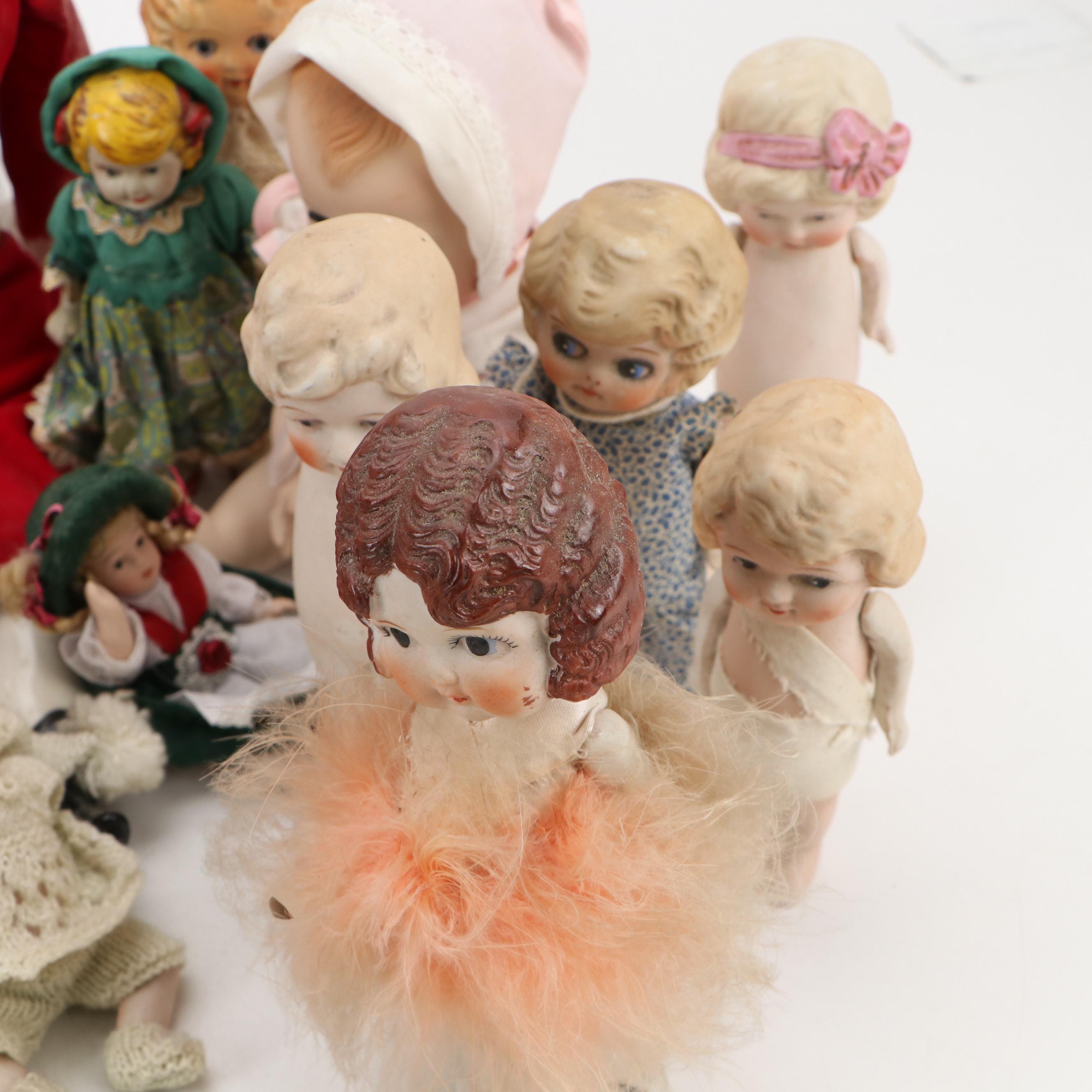 Madame Alexander "Little Miss Genius", Japanese Porcelain and Other Dolls