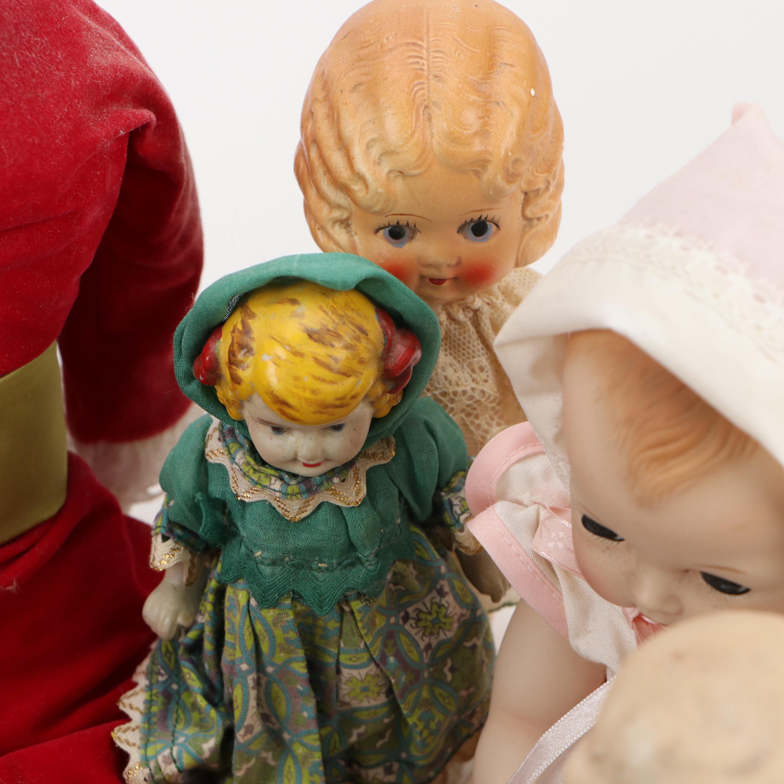 Madame Alexander "Little Miss Genius", Japanese Porcelain and Other Dolls