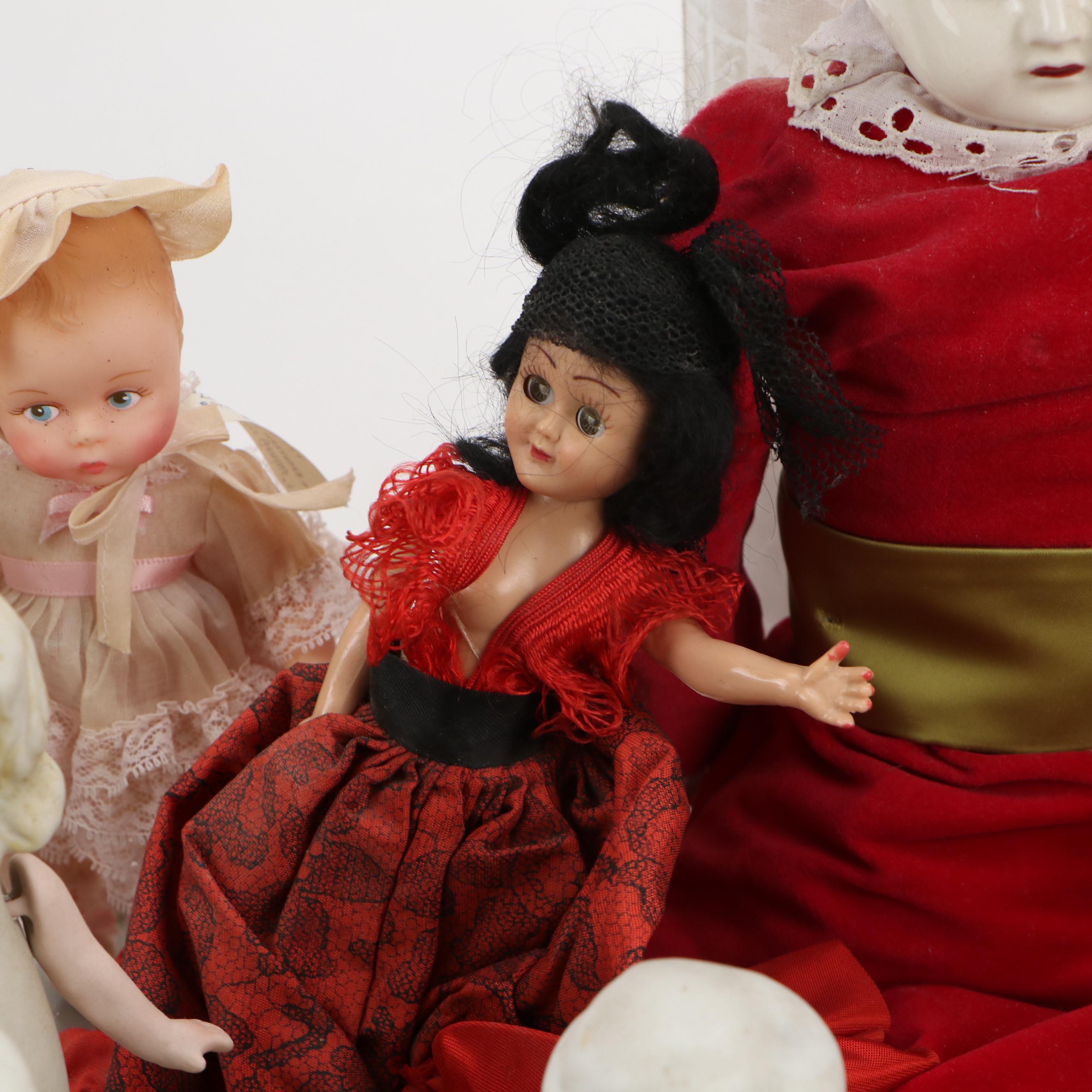 Madame Alexander "Little Miss Genius", Japanese Porcelain and Other Dolls