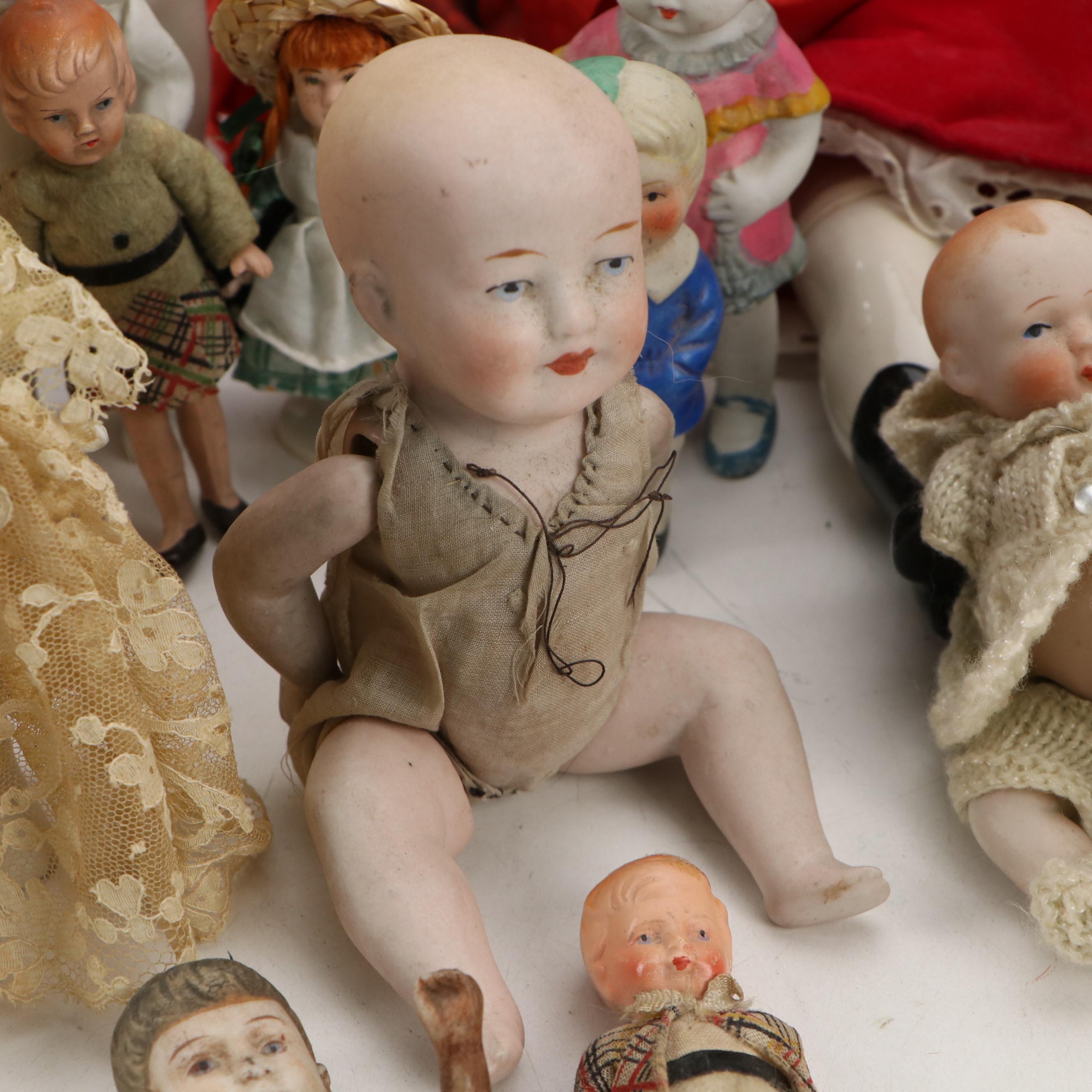 Madame Alexander "Little Miss Genius", Japanese Porcelain and Other Dolls