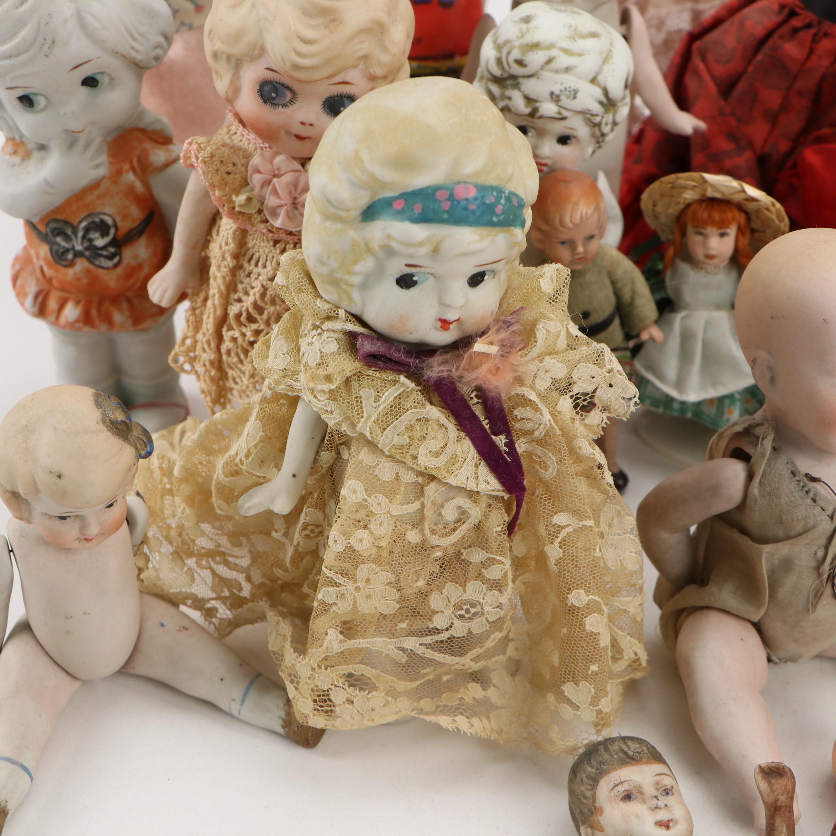 Madame Alexander "Little Miss Genius", Japanese Porcelain and Other Dolls