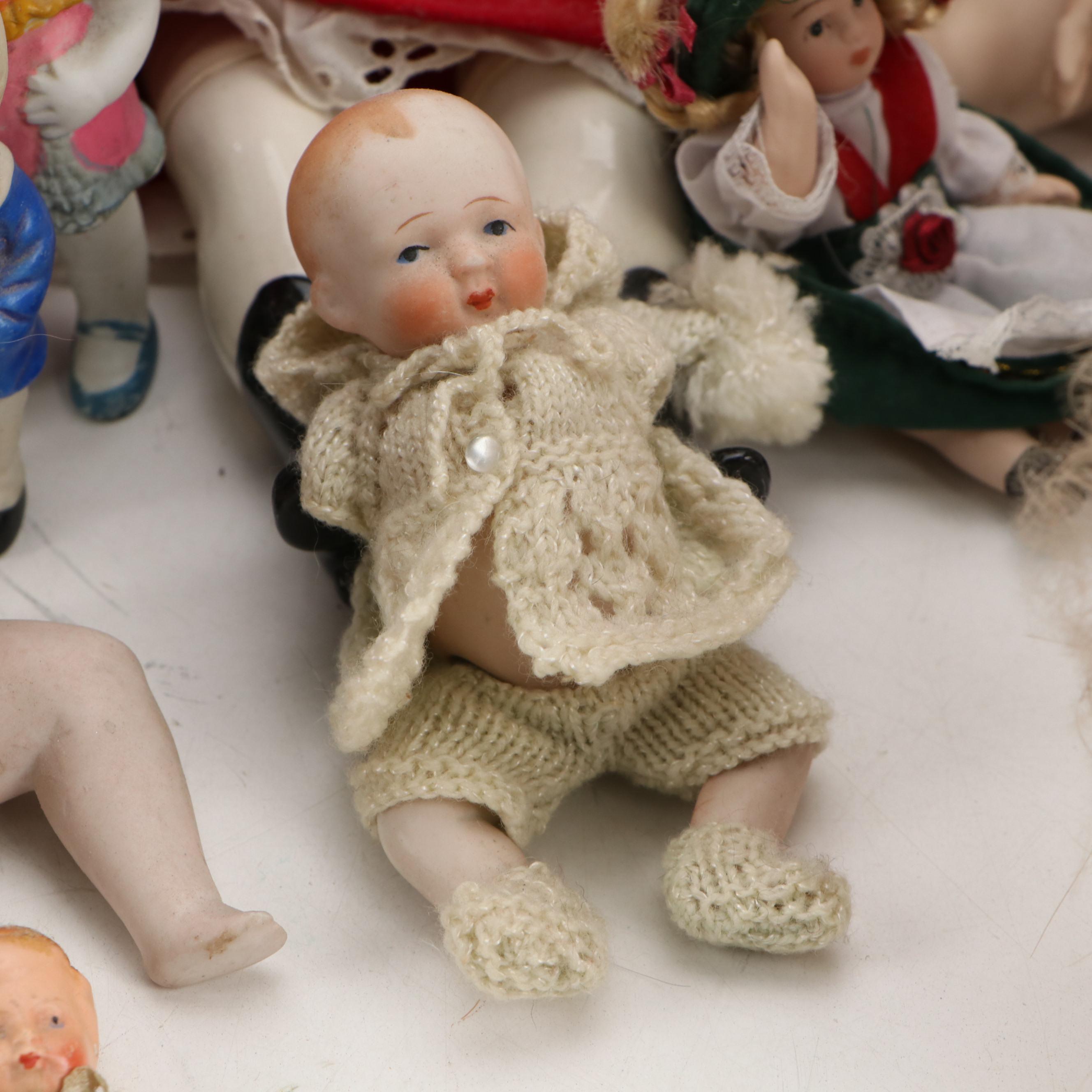 Madame Alexander "Little Miss Genius", Japanese Porcelain and Other Dolls