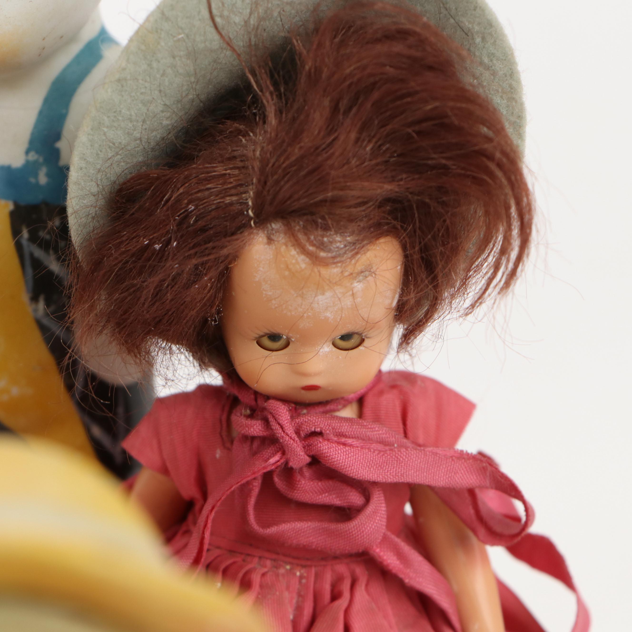 Japanese Porcelain, Fabric and Other Dolls