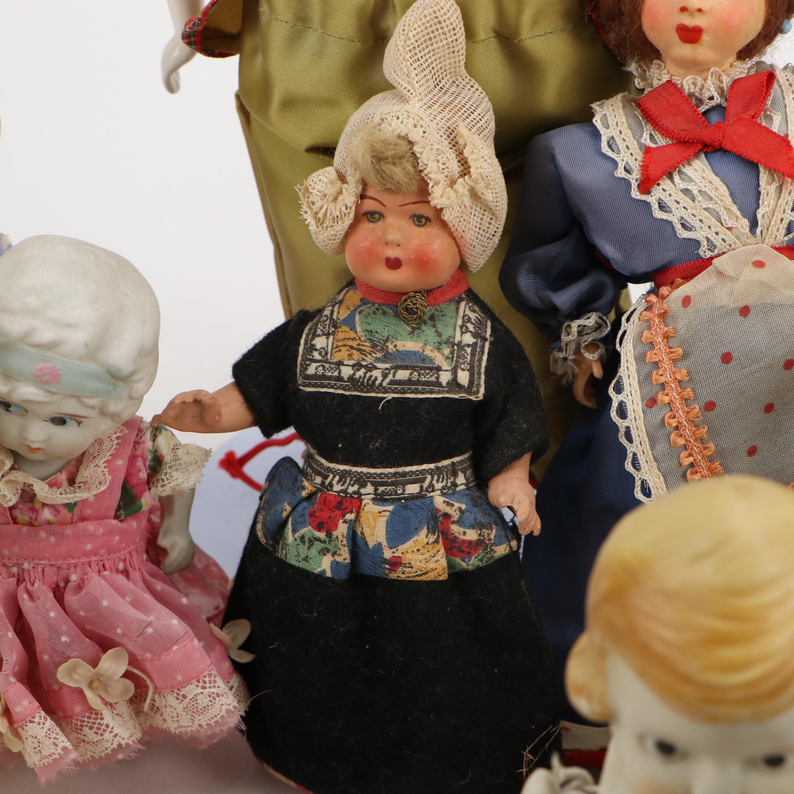 Japanese Porcelain, Fabric and Other Dolls