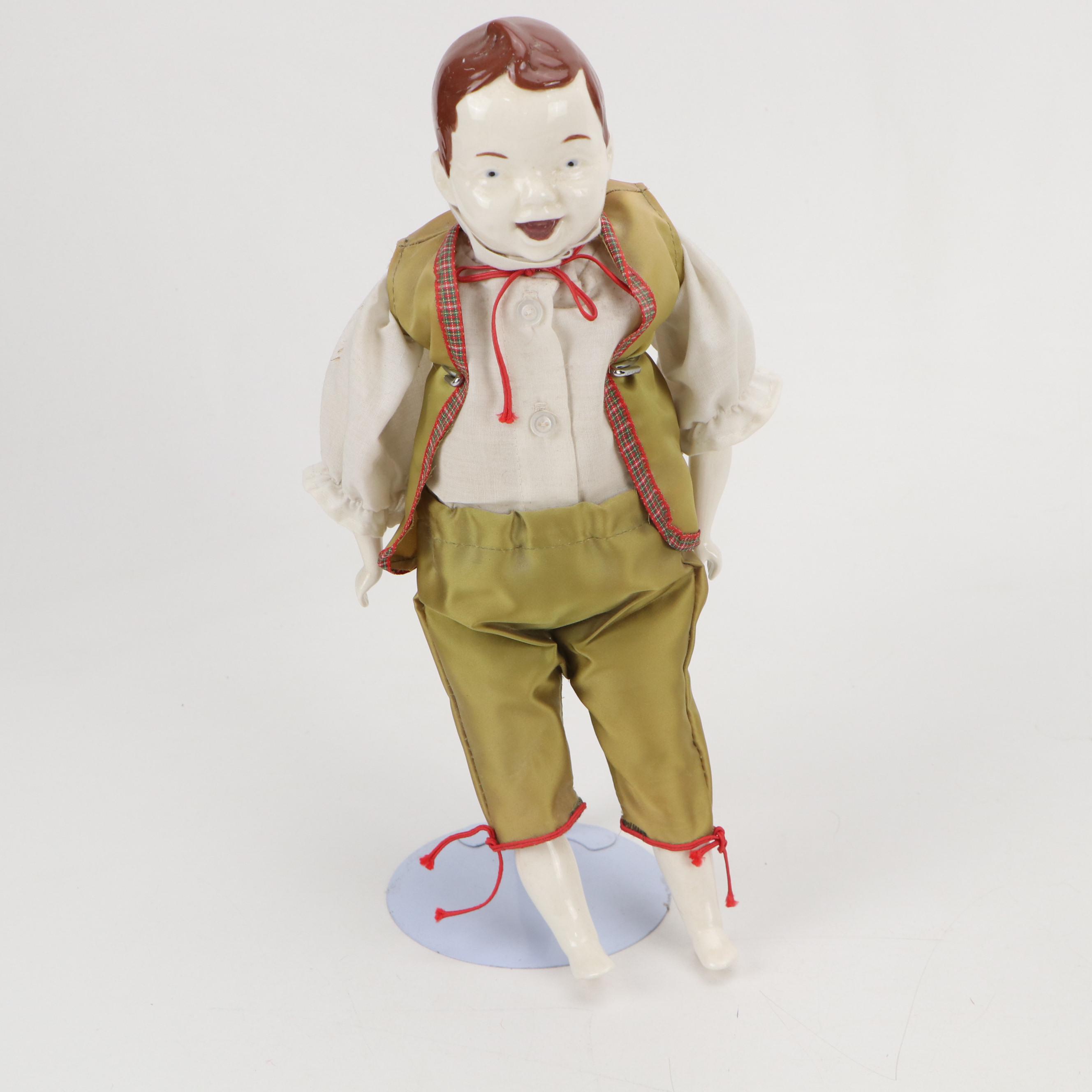Japanese Porcelain, Fabric and Other Dolls