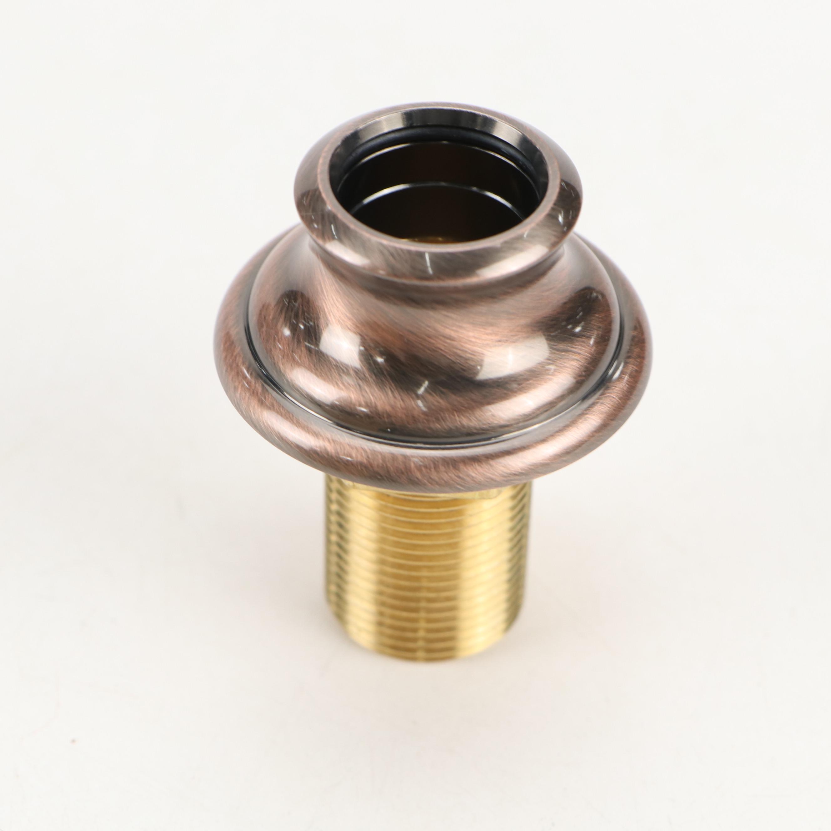 Rubbed Bronze Mount Bridge Faucet with Handspray and Kitchen Sink Strainer