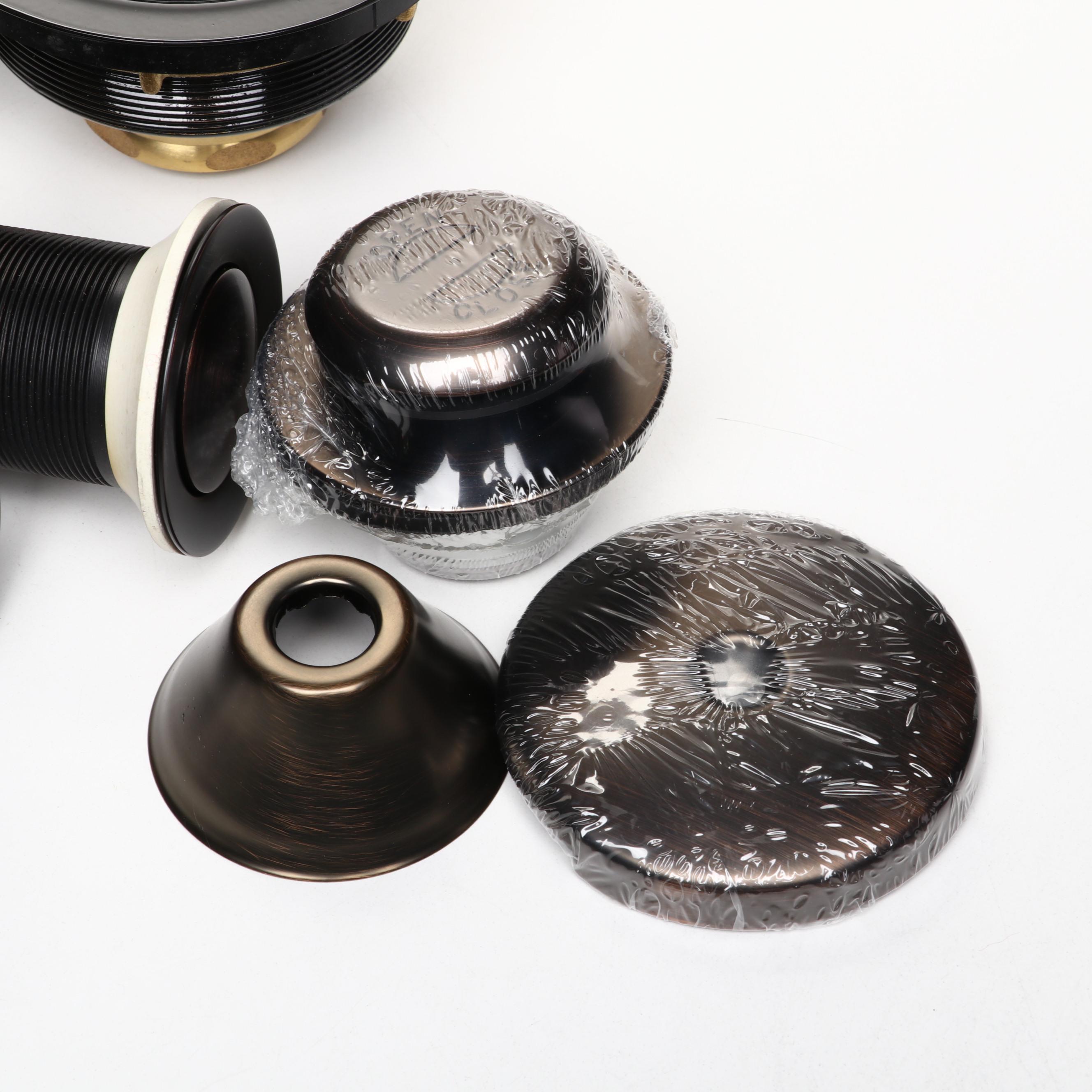 Metal Sink Drains, Metal Bathtub Drain Conversion Kit, and Metal Soap Pump