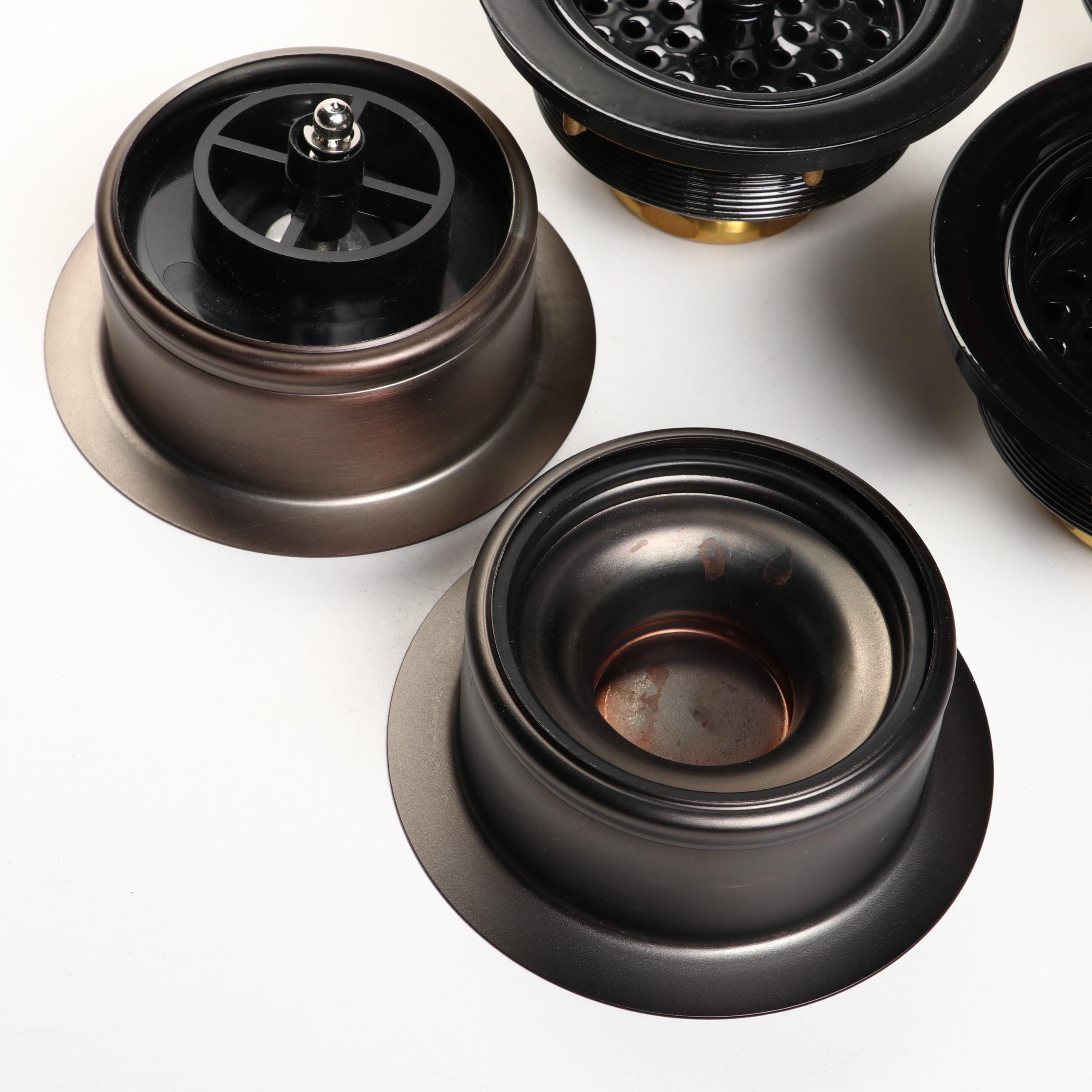 Metal Sink Drains, Metal Bathtub Drain Conversion Kit, and Metal Soap Pump