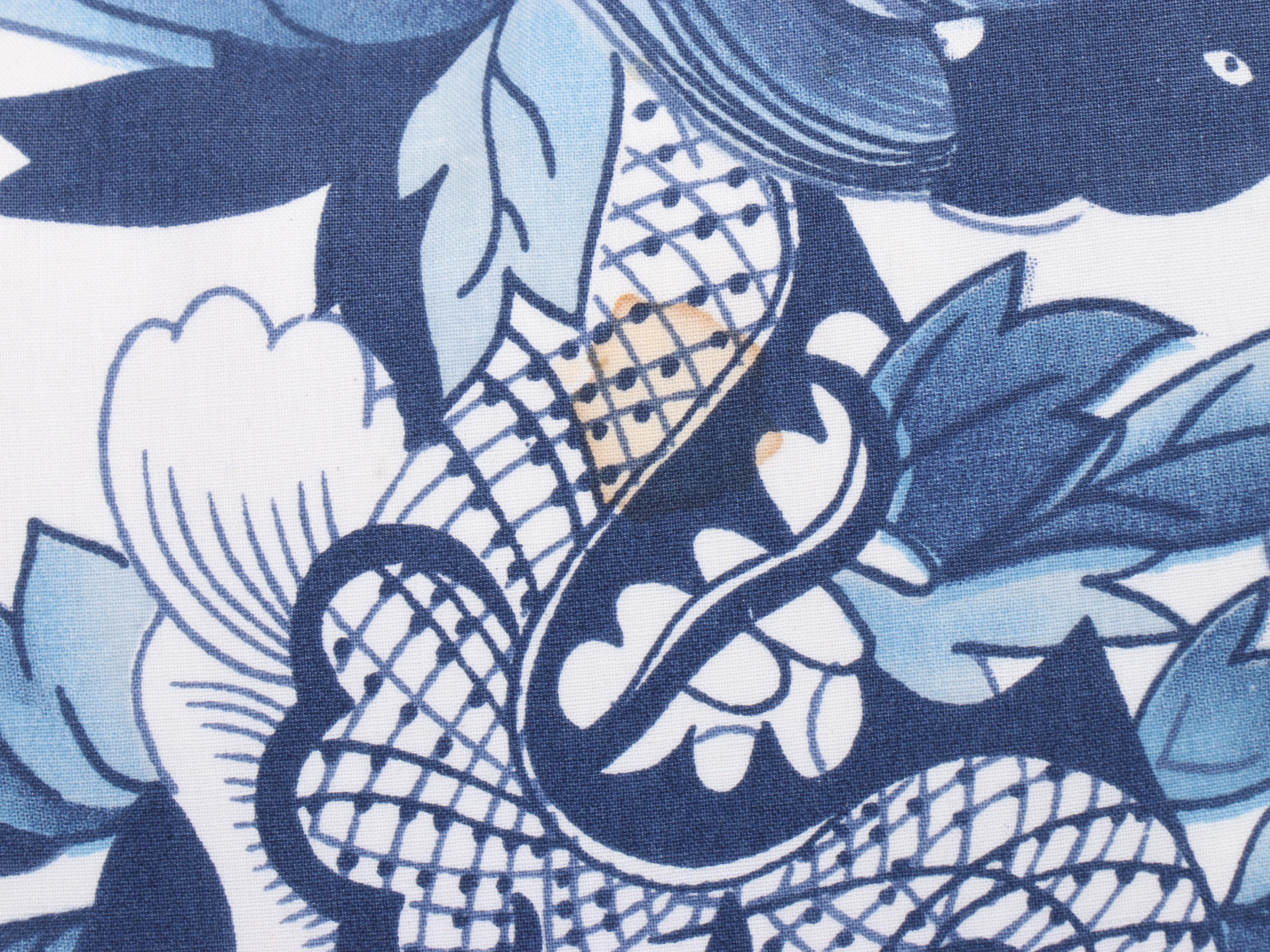 Blue and White Chinoiserie Print Accent Pillows & Block Pieced Bespoke Pillows