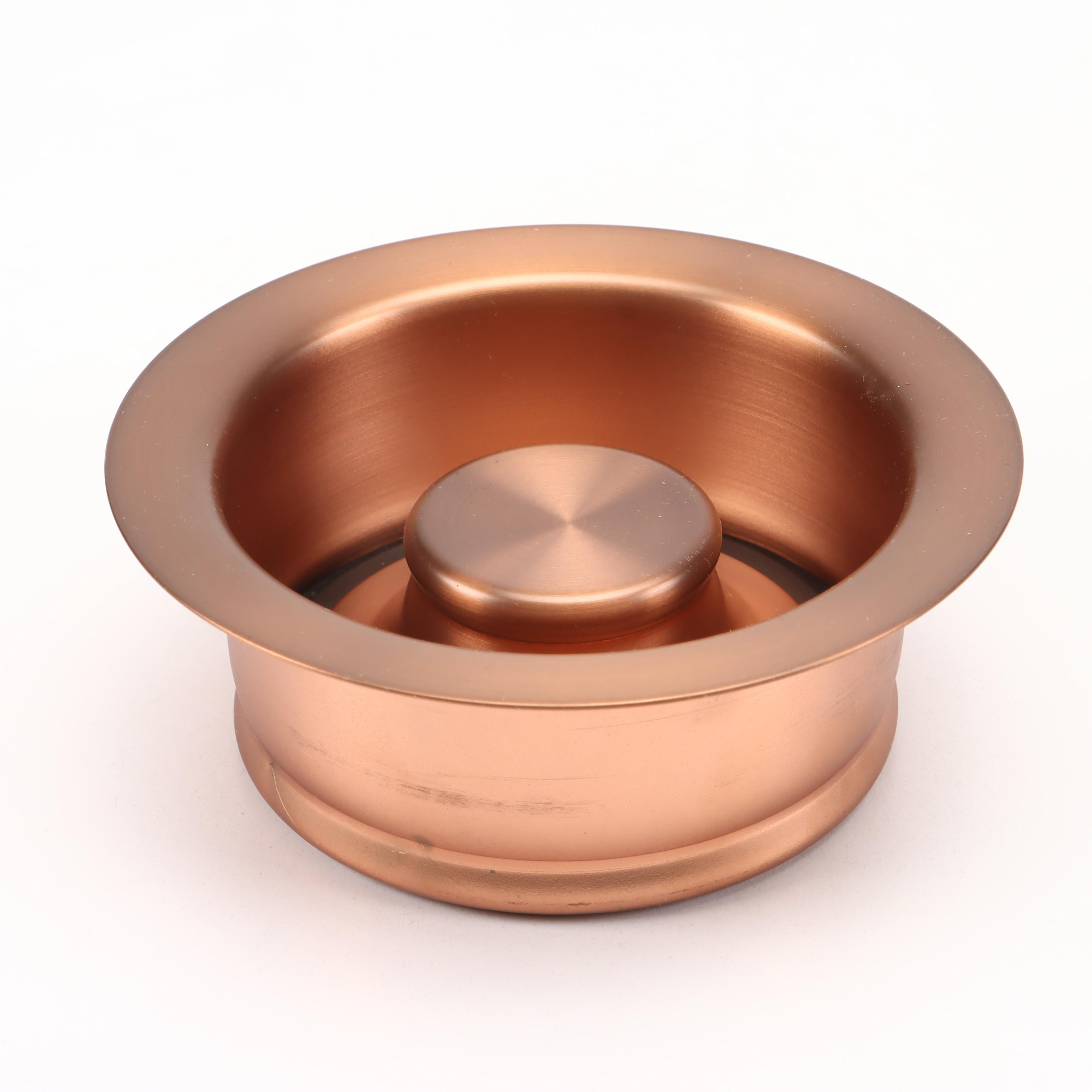 Copper Finish Metal Garbage Disposal Flanges and Sink Drains