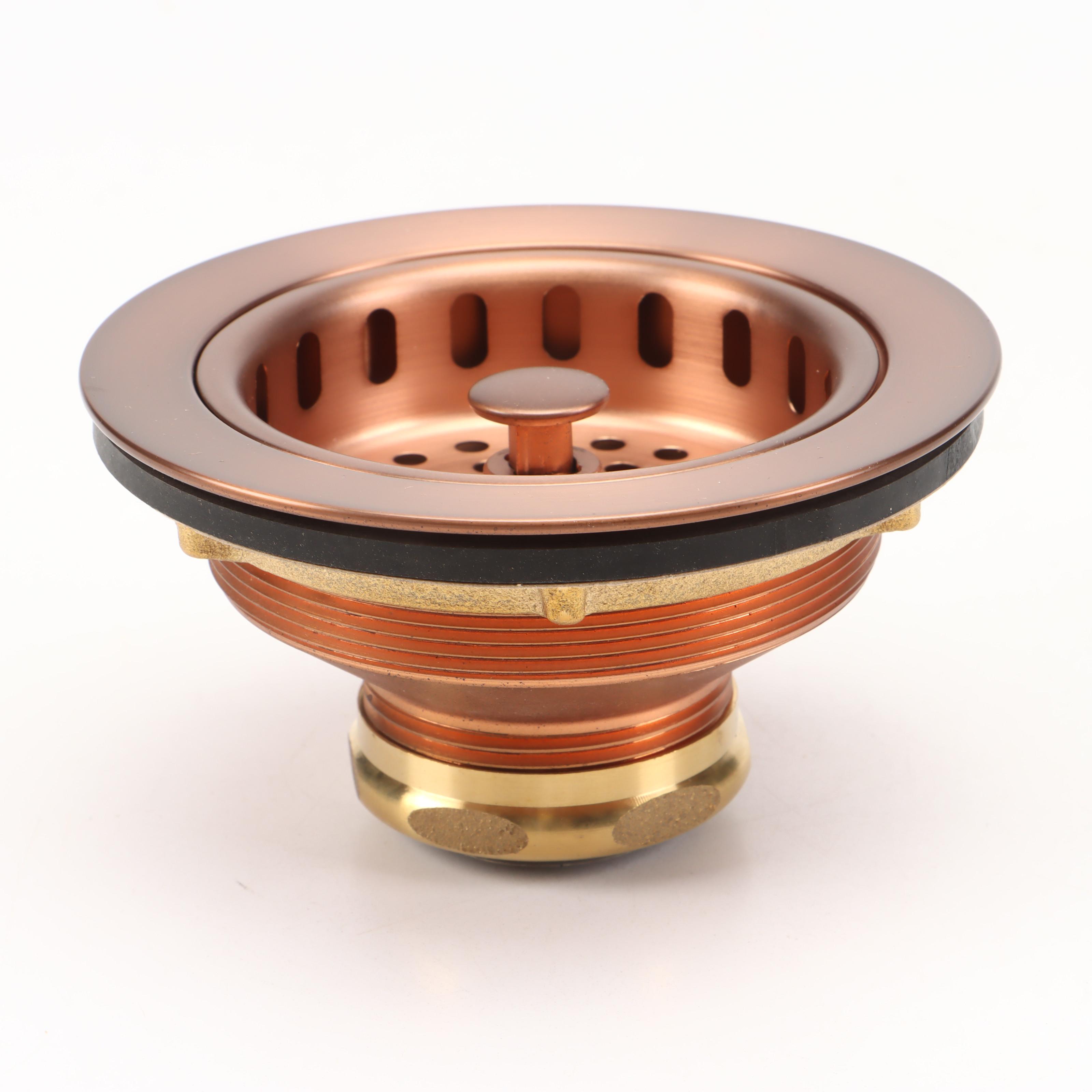 Copper Finish Metal Garbage Disposal Flanges and Sink Drains