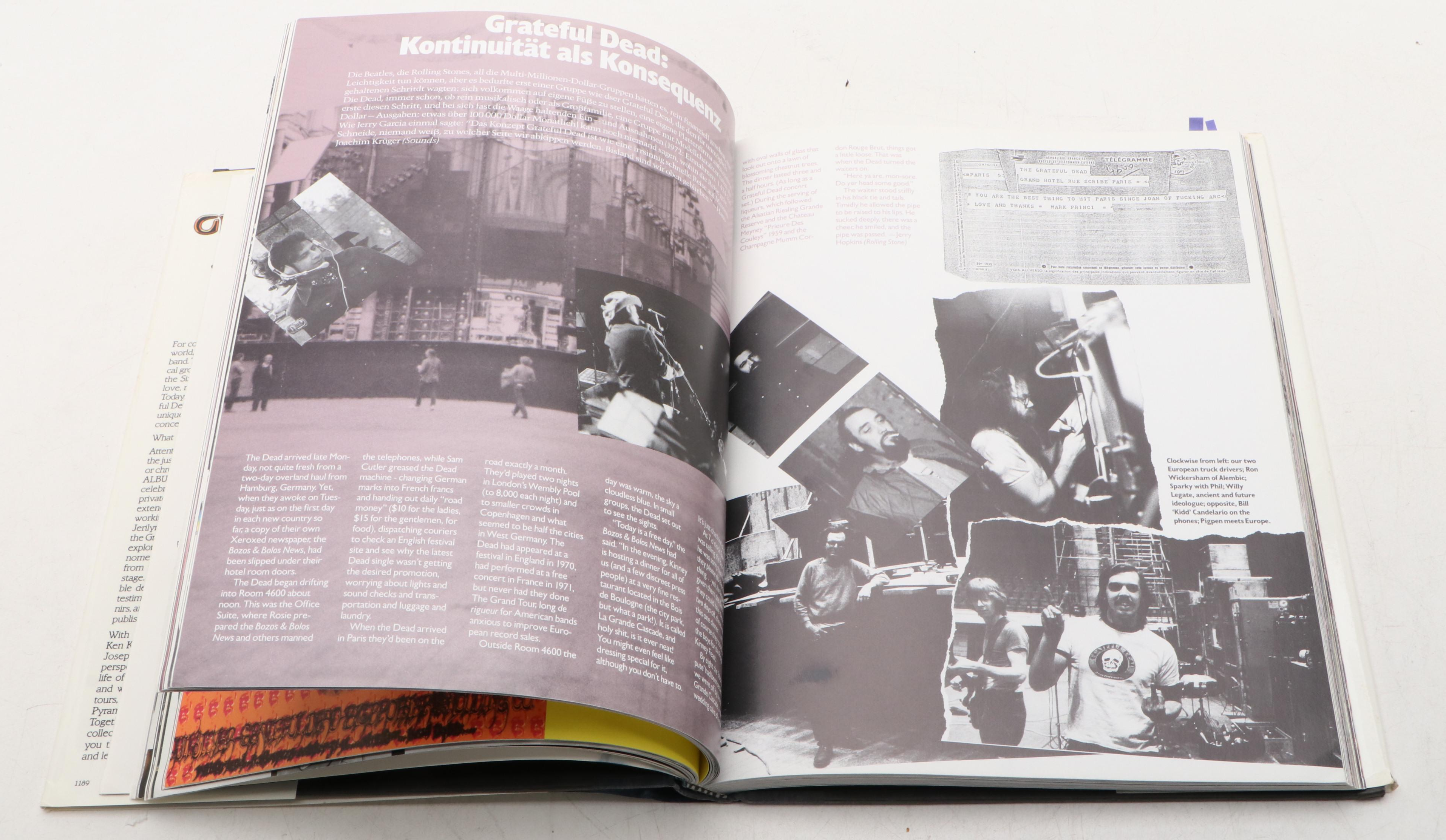 First Printing "Grateful Dead Family Album" by Jerilyn Lee Brandelius, 1989