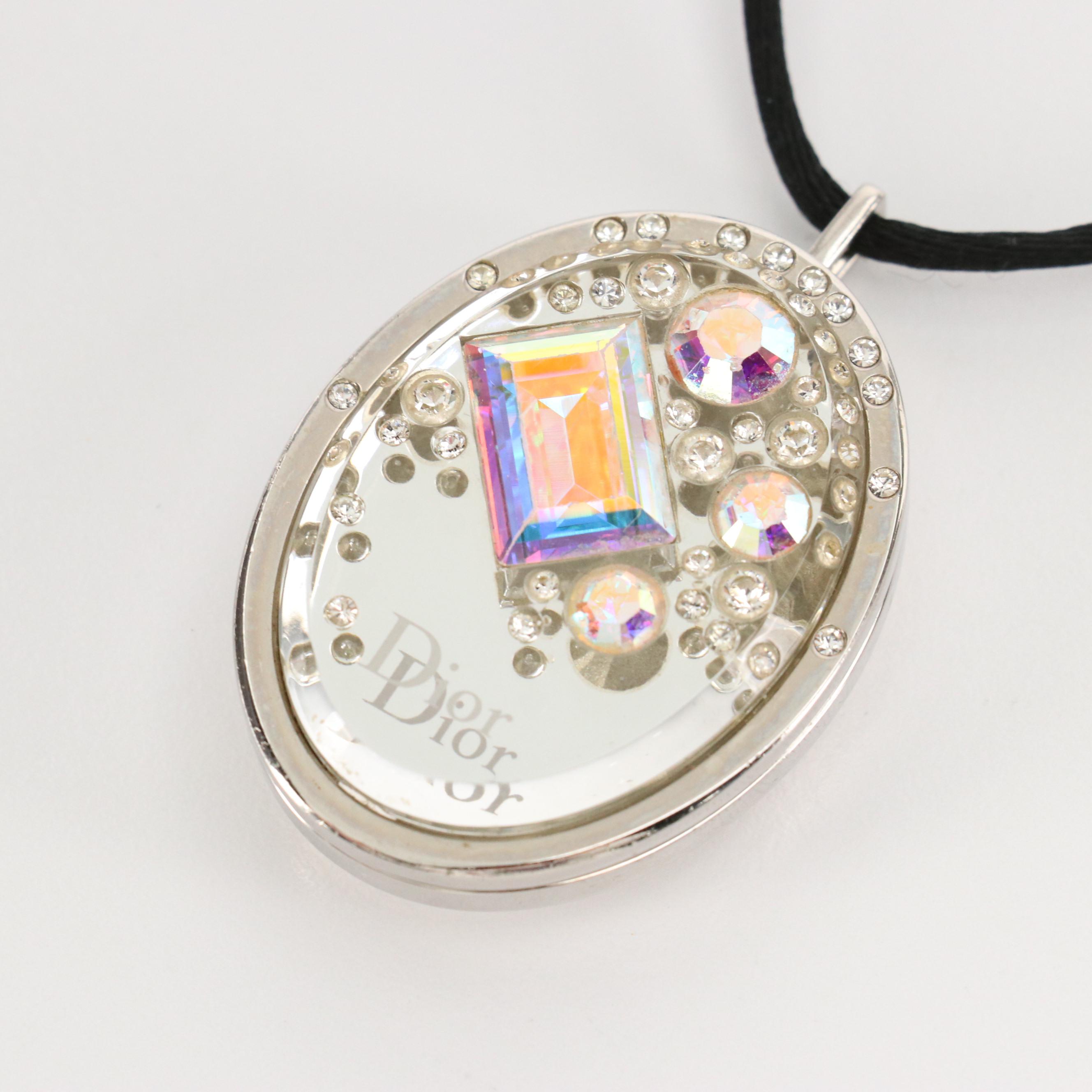 Christian Dior Cristal Boréal Lip Gloss Pendant Necklace