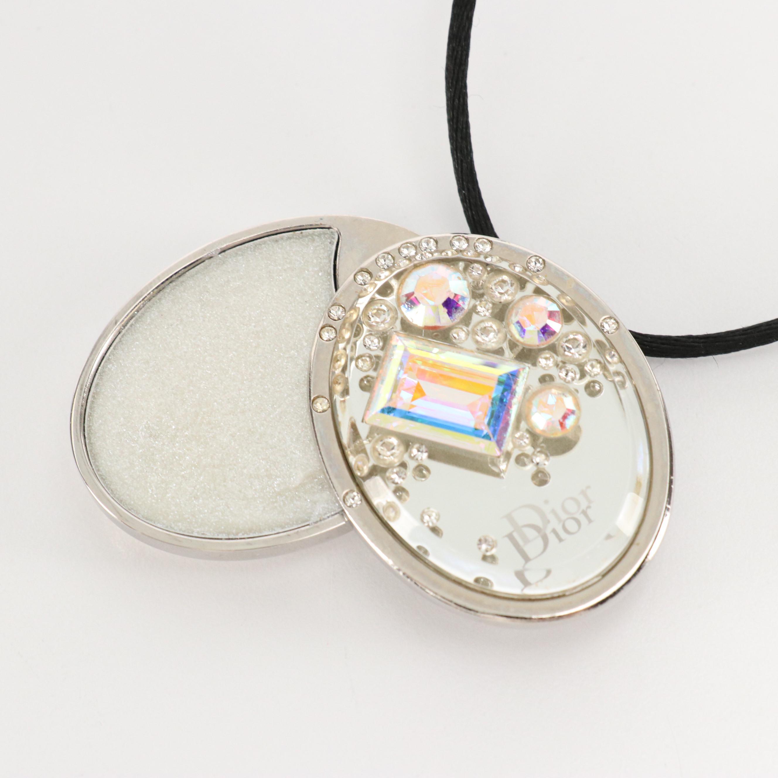 Christian Dior Cristal Boréal Lip Gloss Pendant Necklace