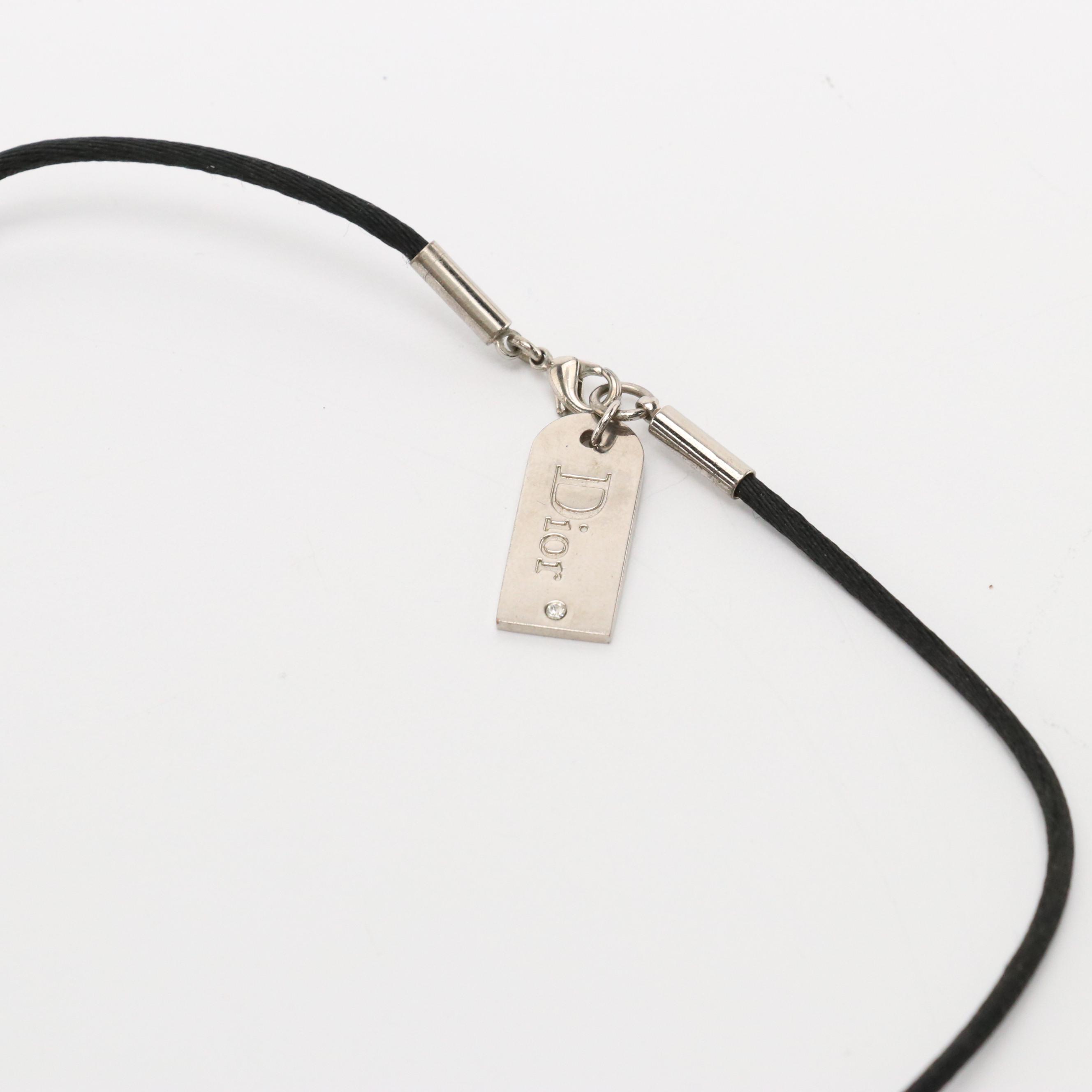 Christian Dior Cristal Boréal Lip Gloss Pendant Necklace