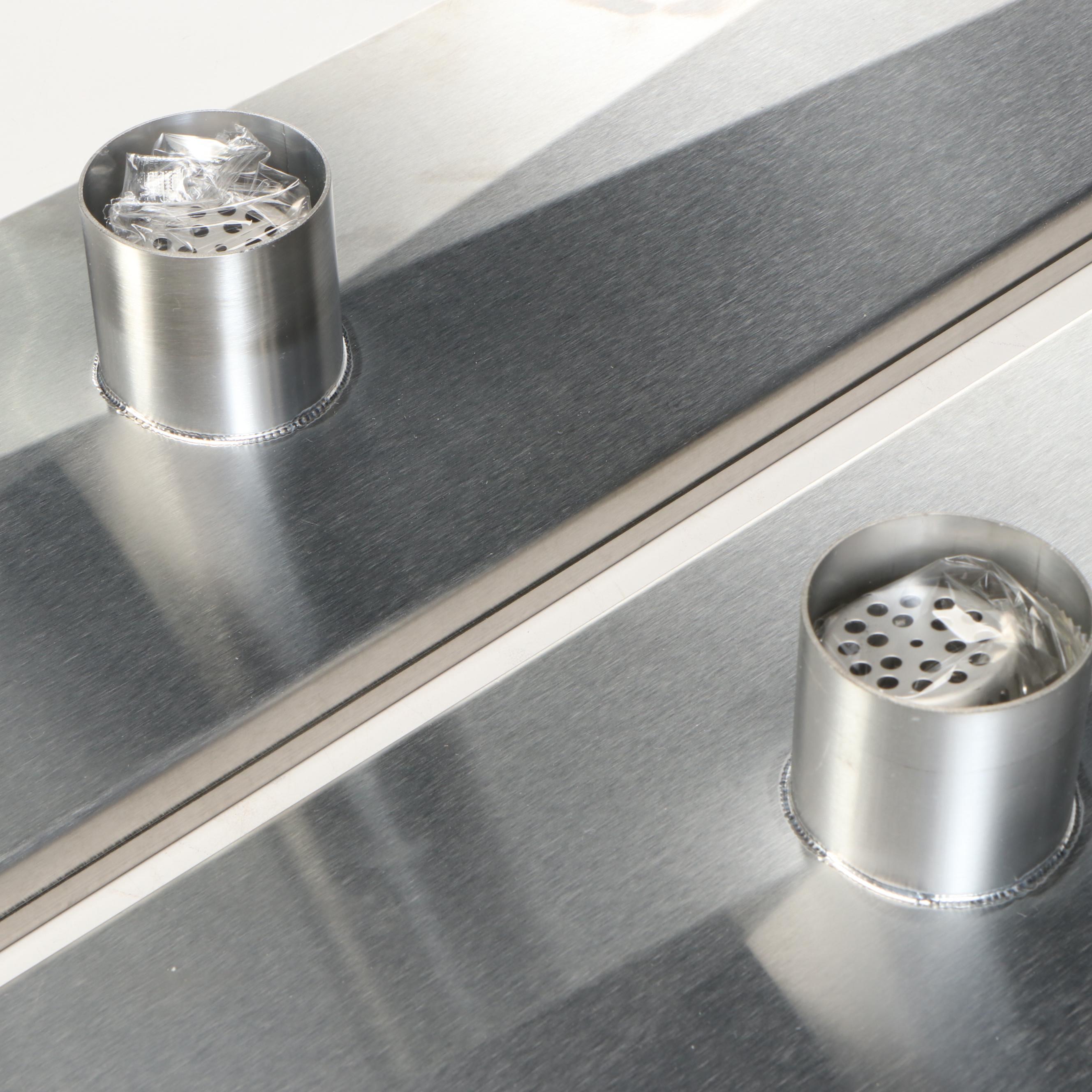 Pair of Wide Tile-In 60" Linear Shower Drains