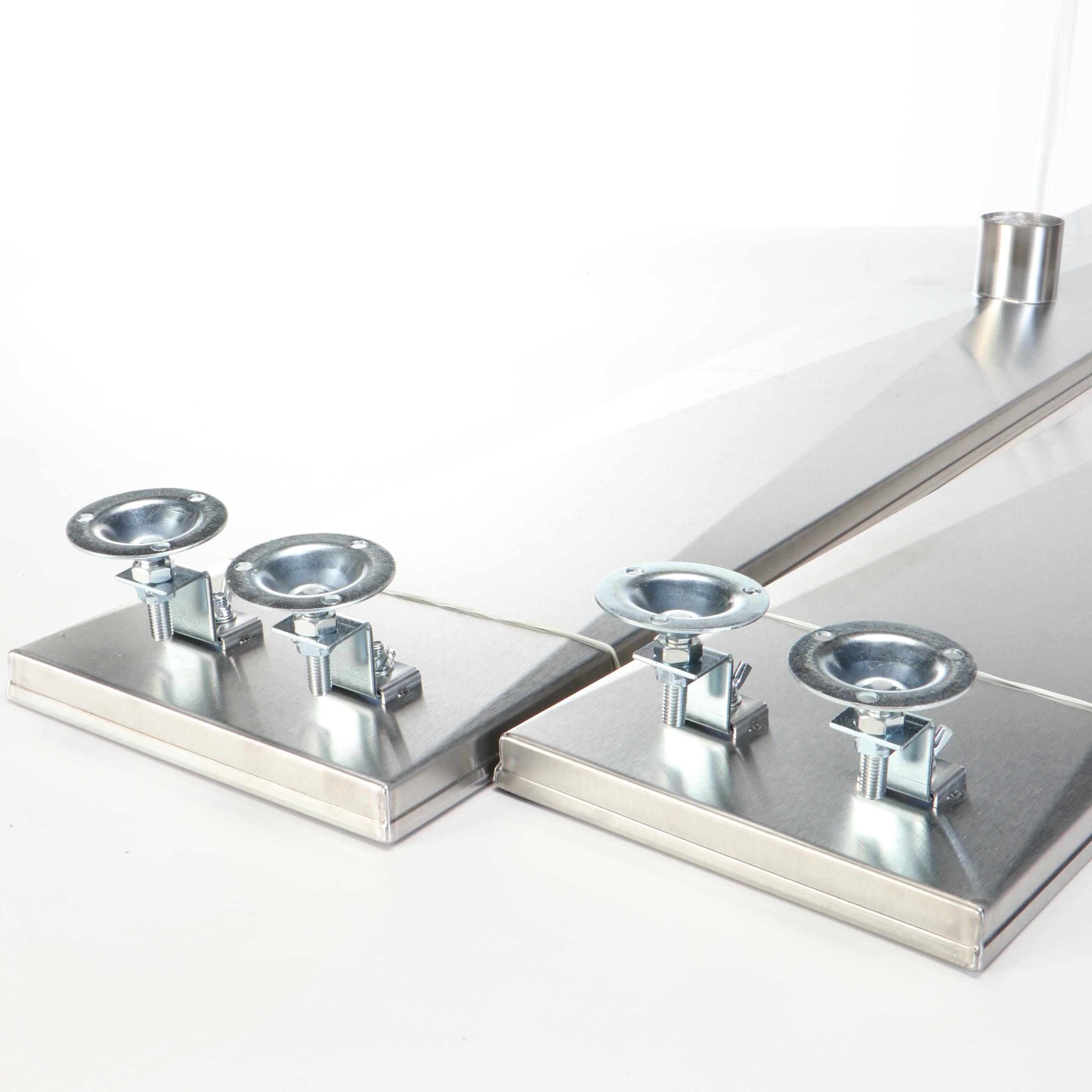 Pair of Wide Tile-In 60" Linear Shower Drains