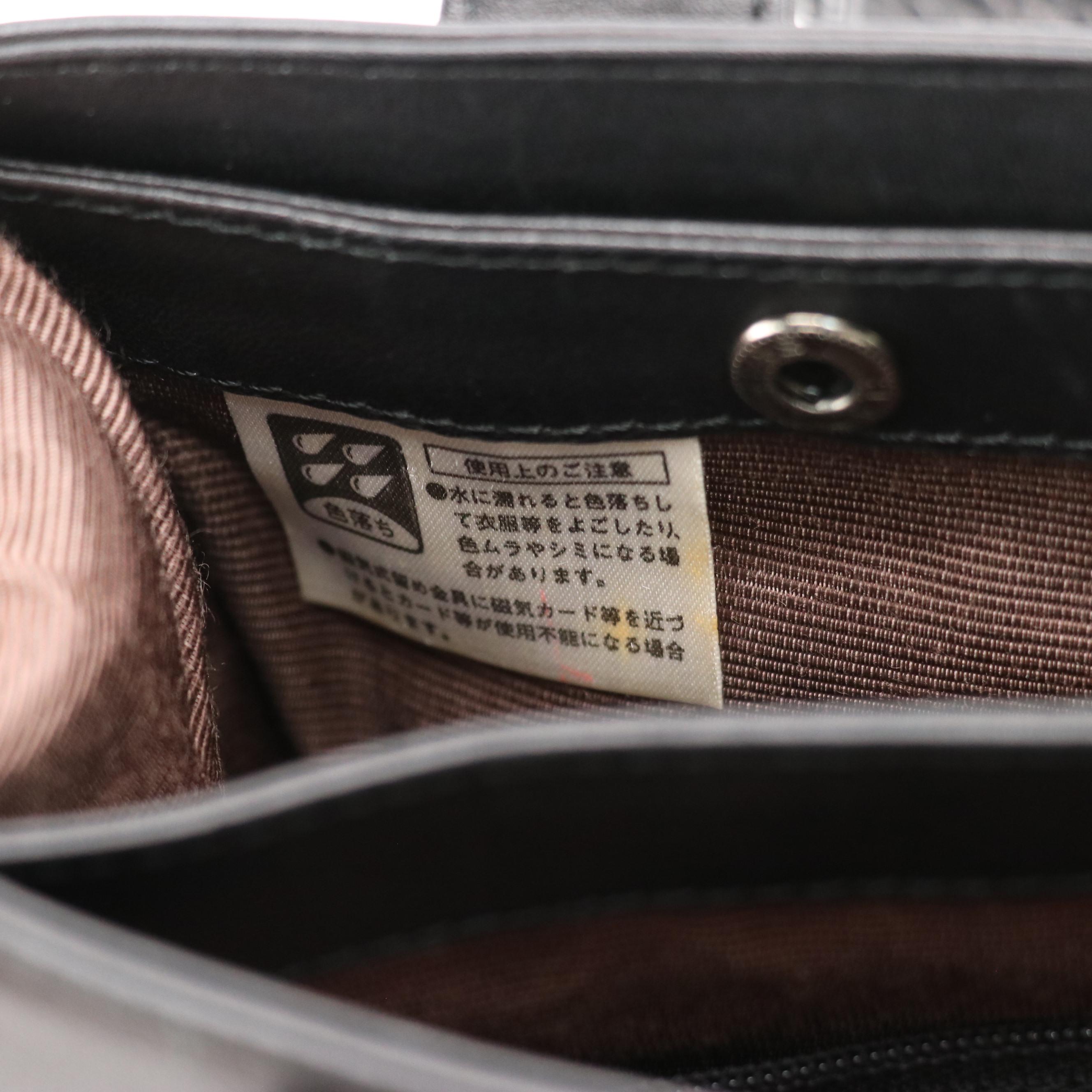 Givenchy Maroquinerie Vintage Small Tote in Black Calfskin and Patent Leather