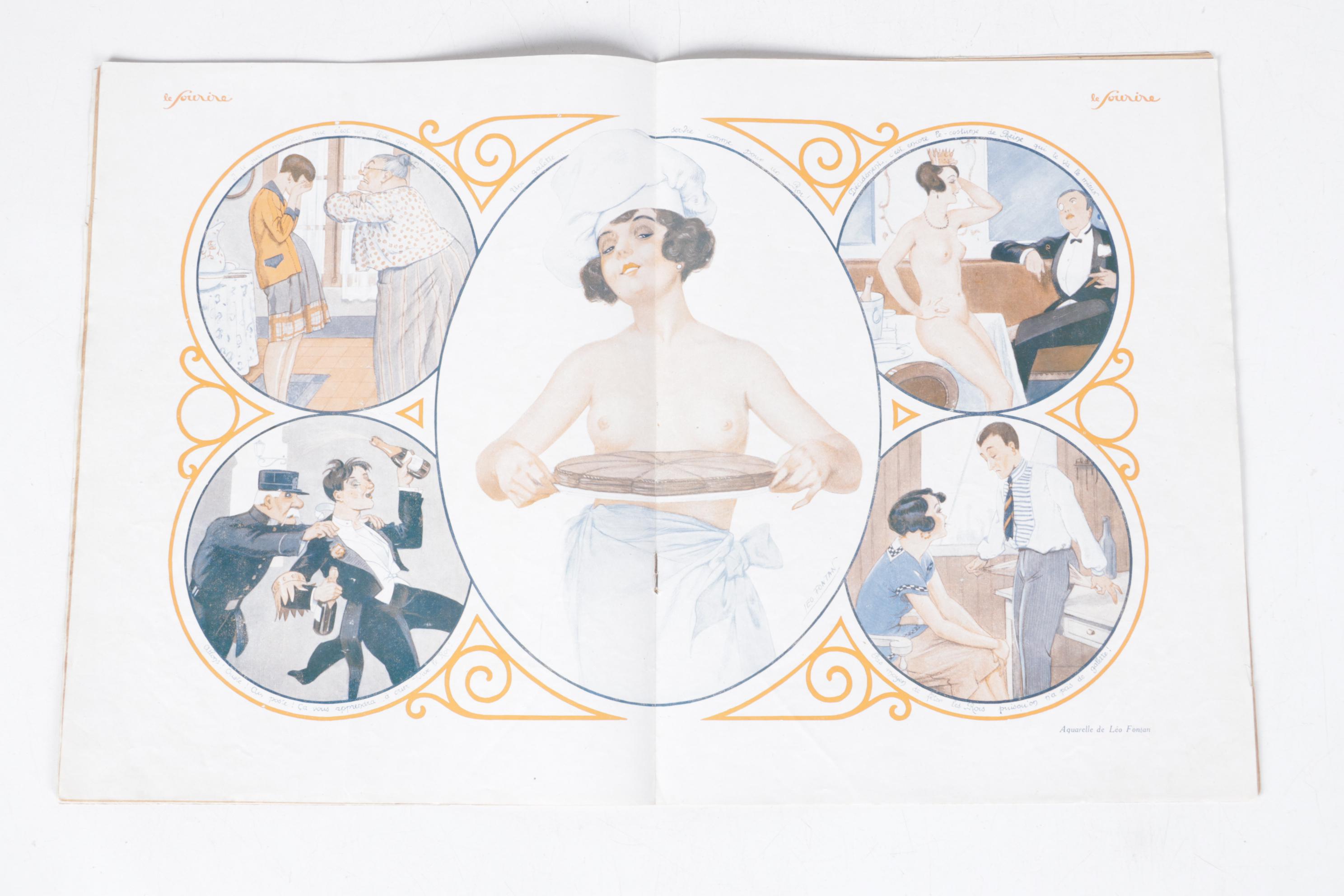 "Le Sourire" 1927 Erotic French Magazine