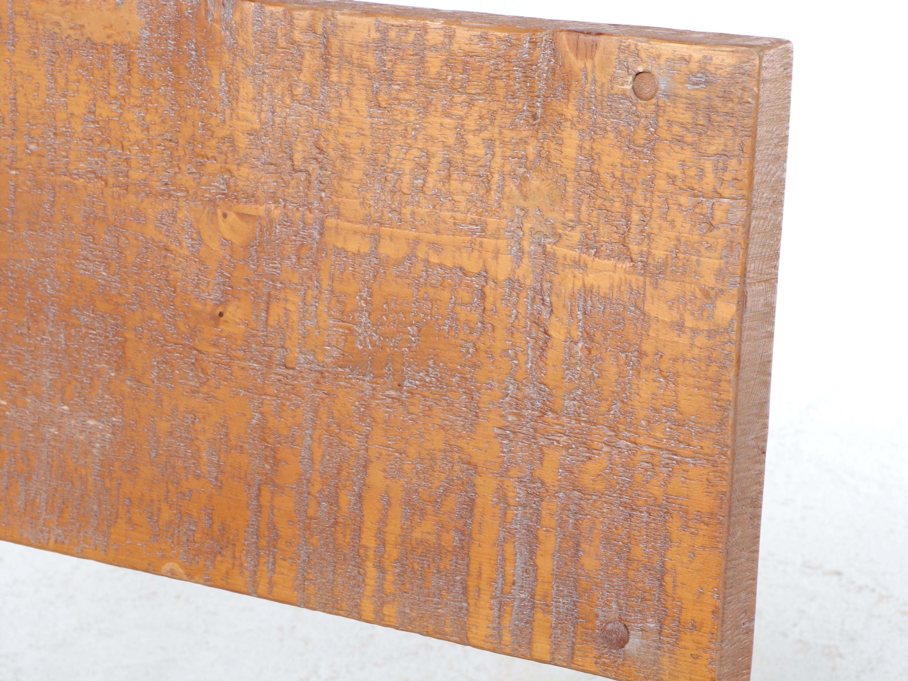 Furniture of America Industrial Style Wood and Metal Lounge Chair