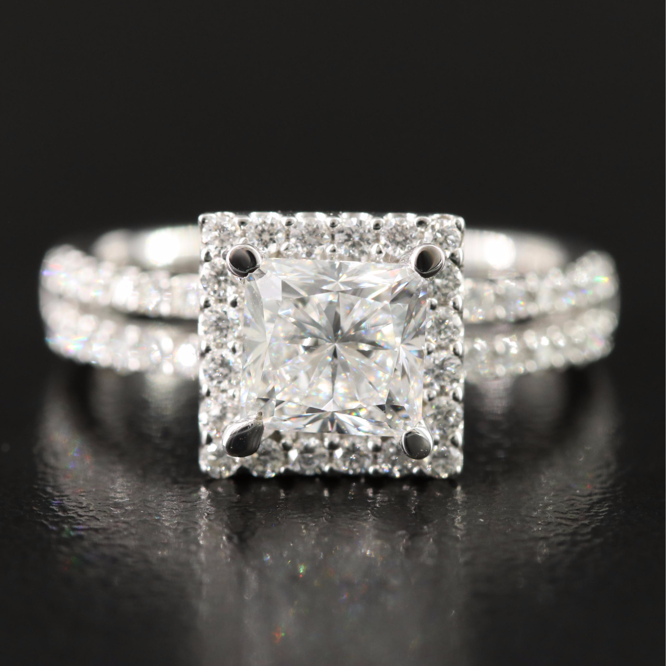 Vera Wang "Love" 14K 2.06 CTW Lab Grown Diamond Ring