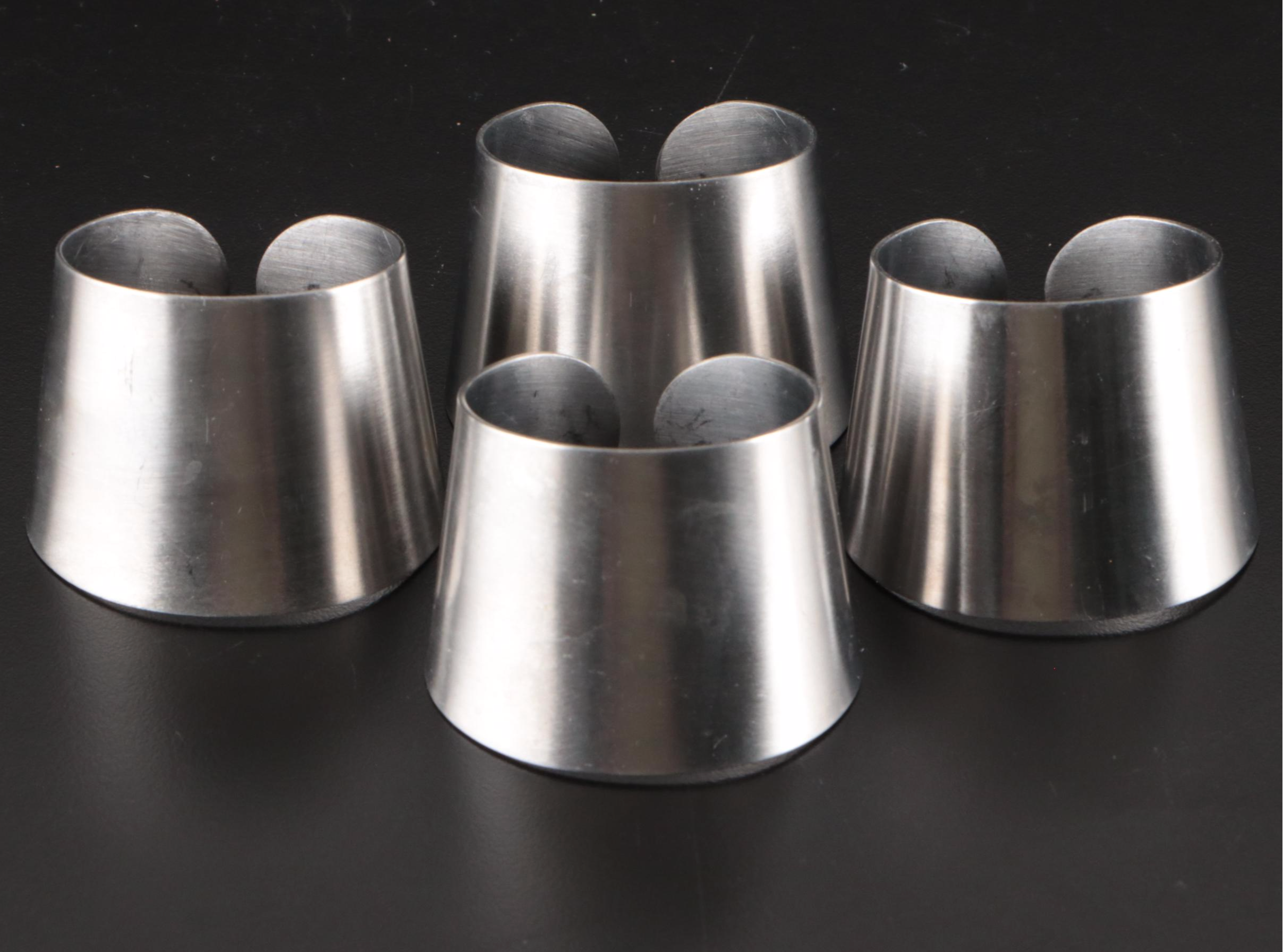 Rogers Insilco Stainless Steel Serving Dishes and Napkin Rings