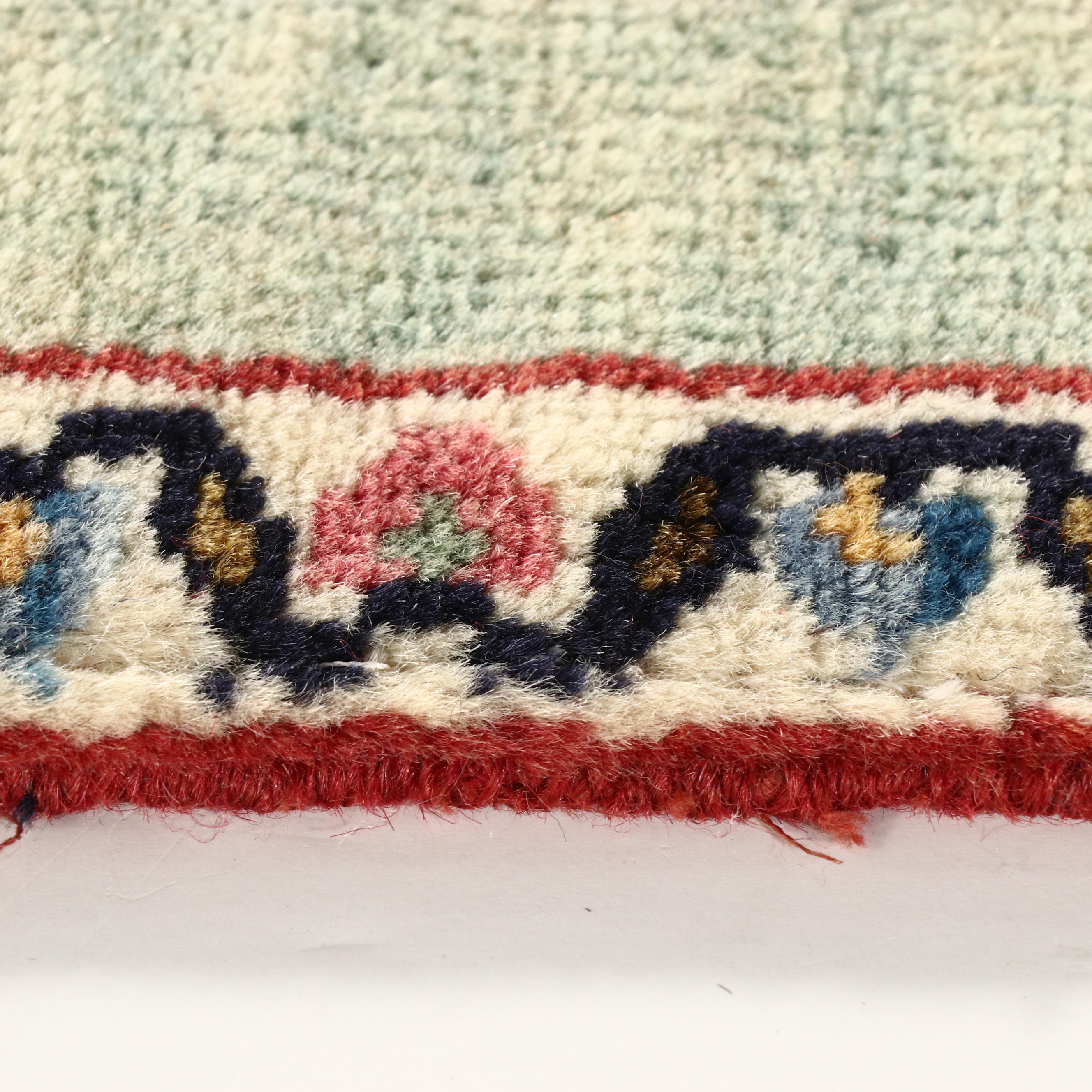 2'1 x 2'2 Hand-Knotted Northwest Persian Pictorial Accent Rug