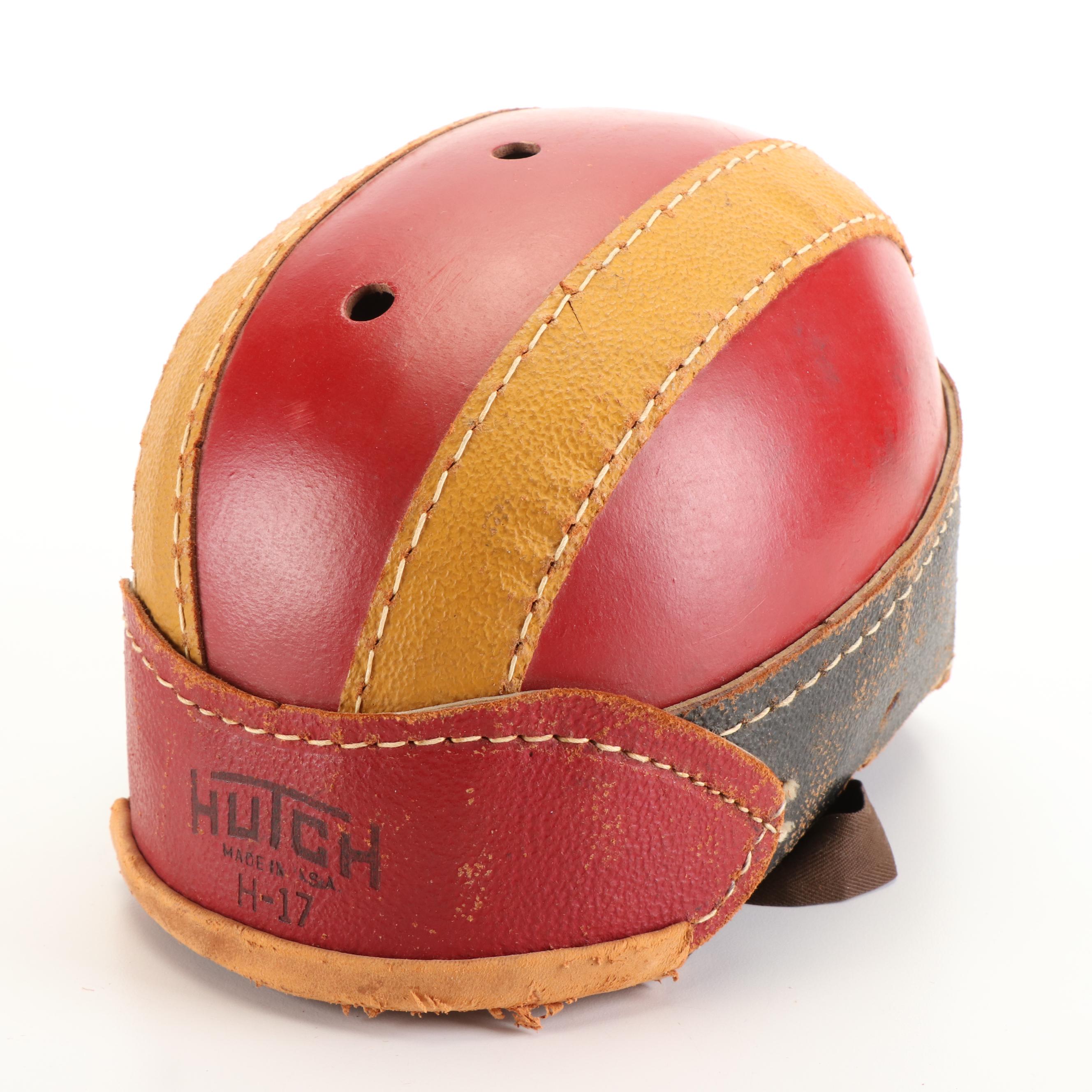 Hutch H-17 Football Helmet, Mid-20th Century