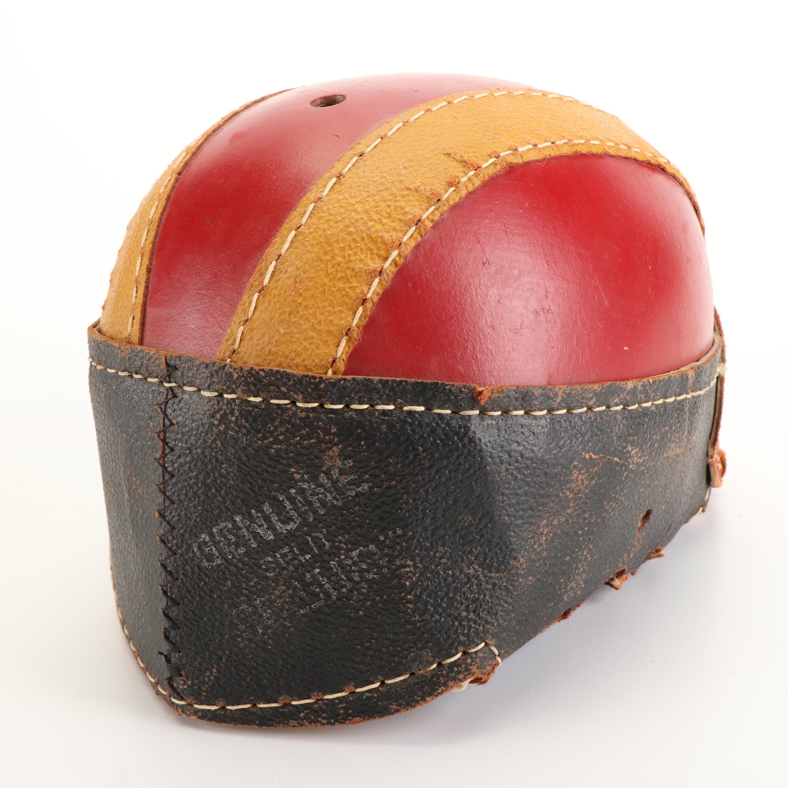 Hutch H-17 Football Helmet, Mid-20th Century
