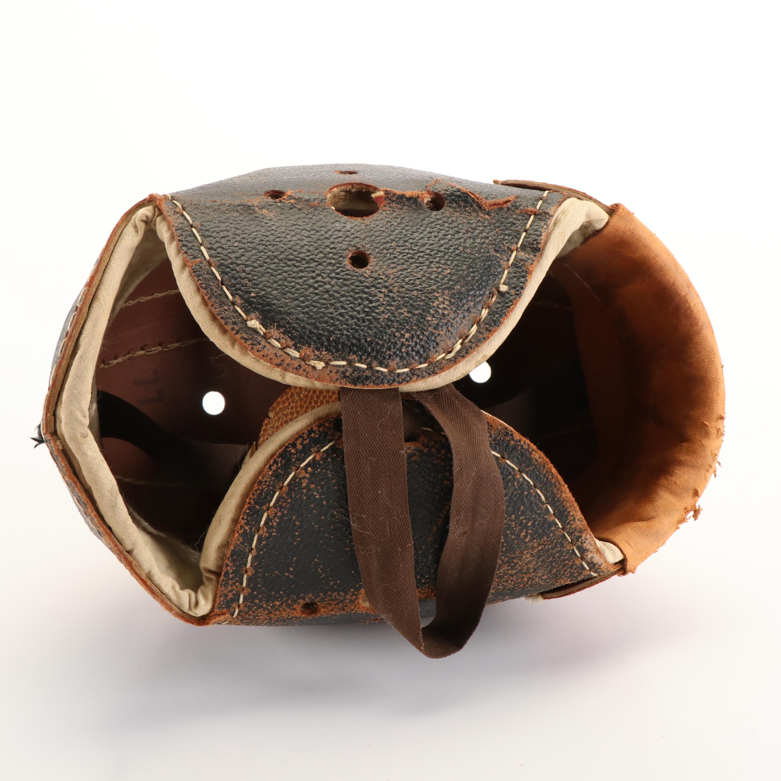 Hutch H-17 Football Helmet, Mid-20th Century
