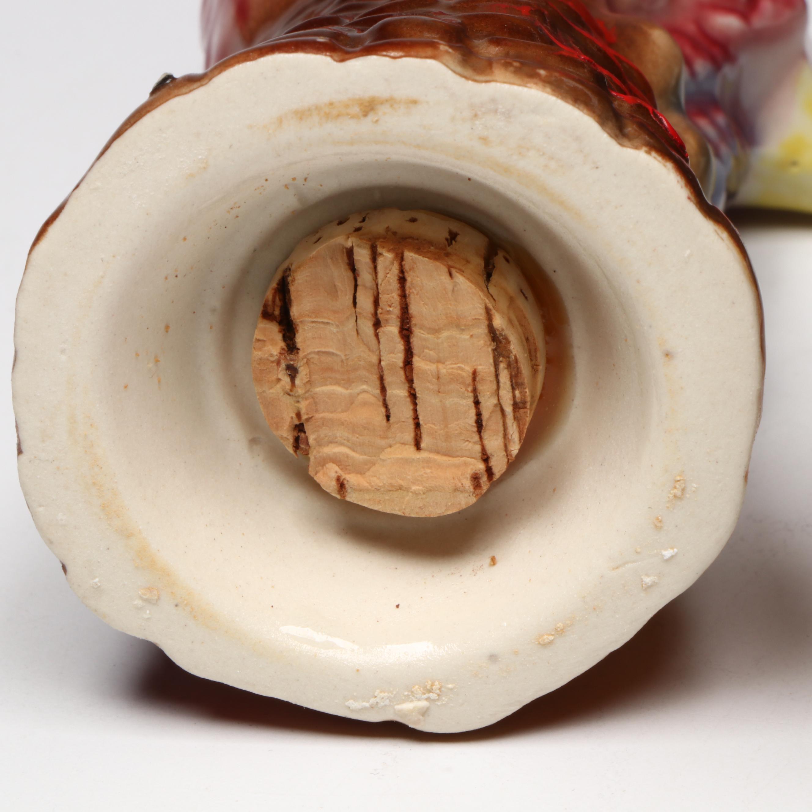 Austin Nichols for Wild Turkey Ceramic Decanter with Shot Glasses