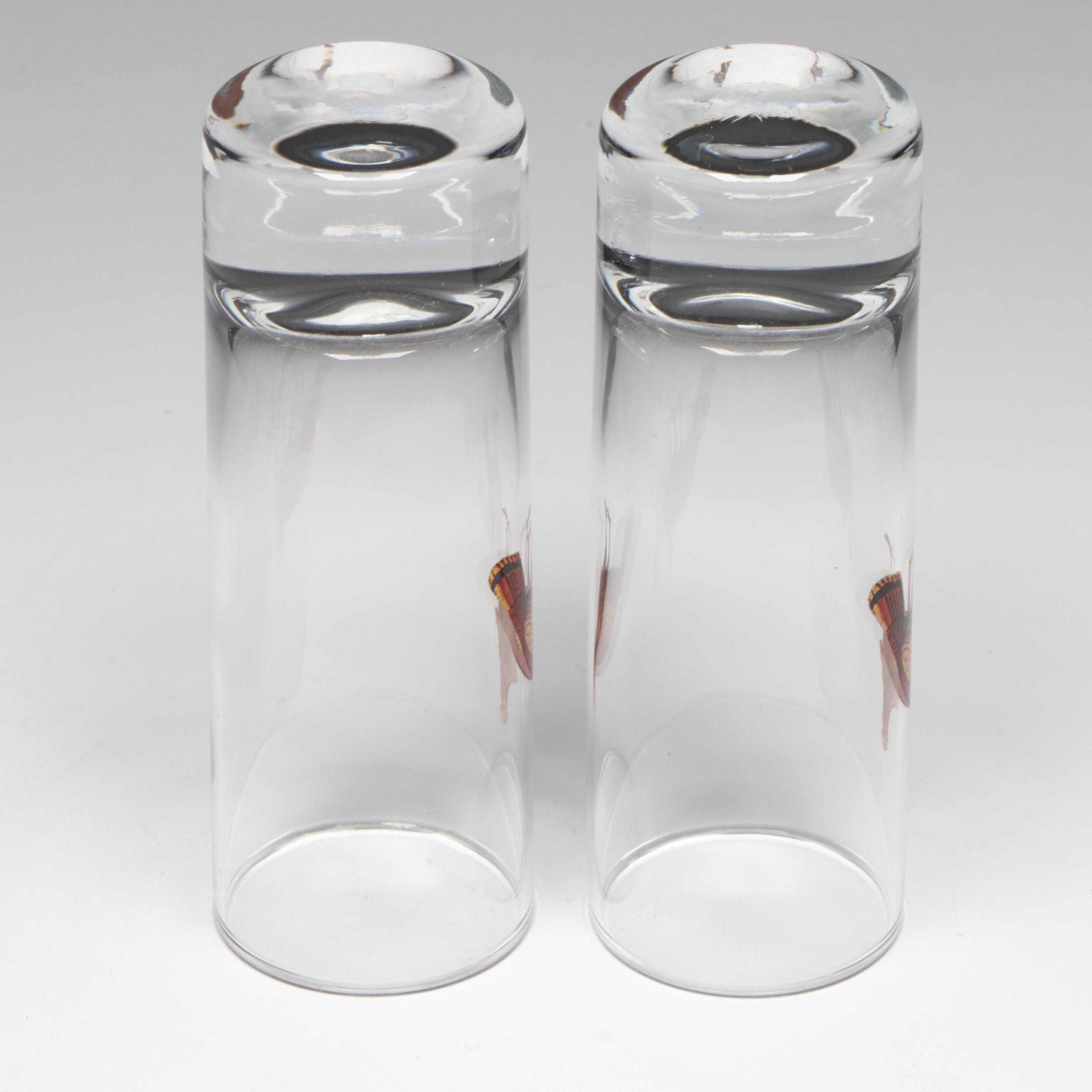 Austin Nichols for Wild Turkey Ceramic Decanter with Shot Glasses