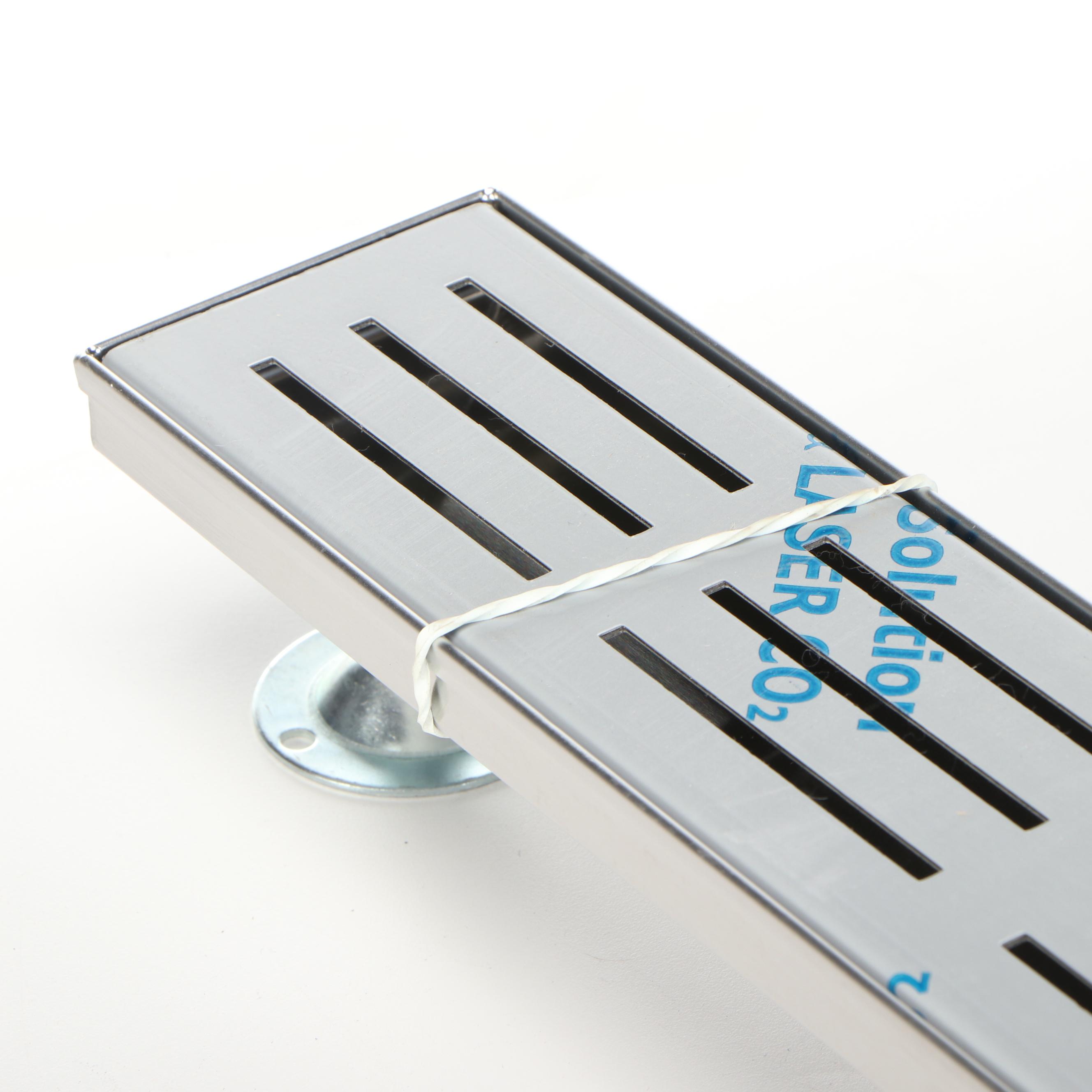 Pair of 36" Stainless Linear Shower Drains