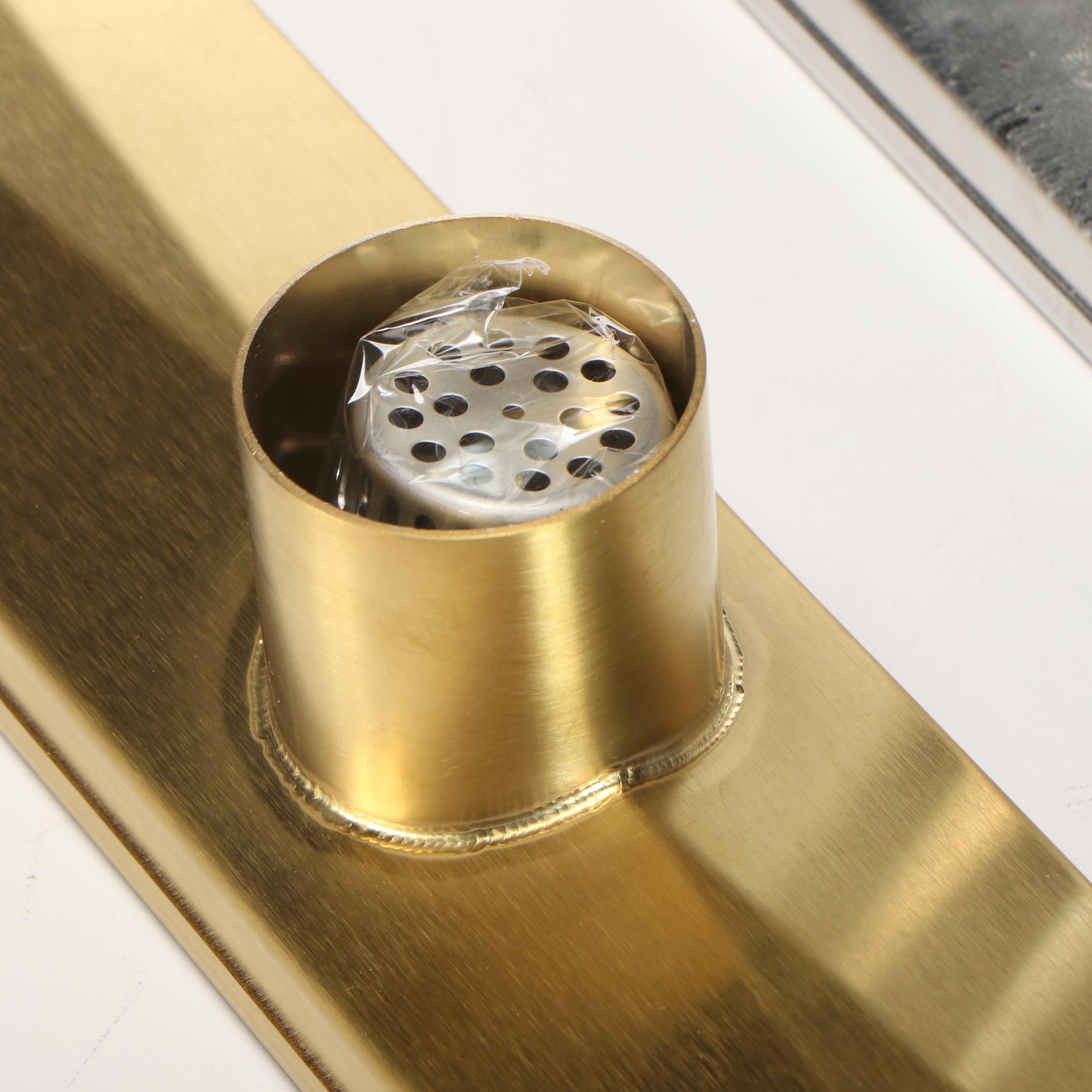 Pair of 36" Stainless Linear Shower Drains