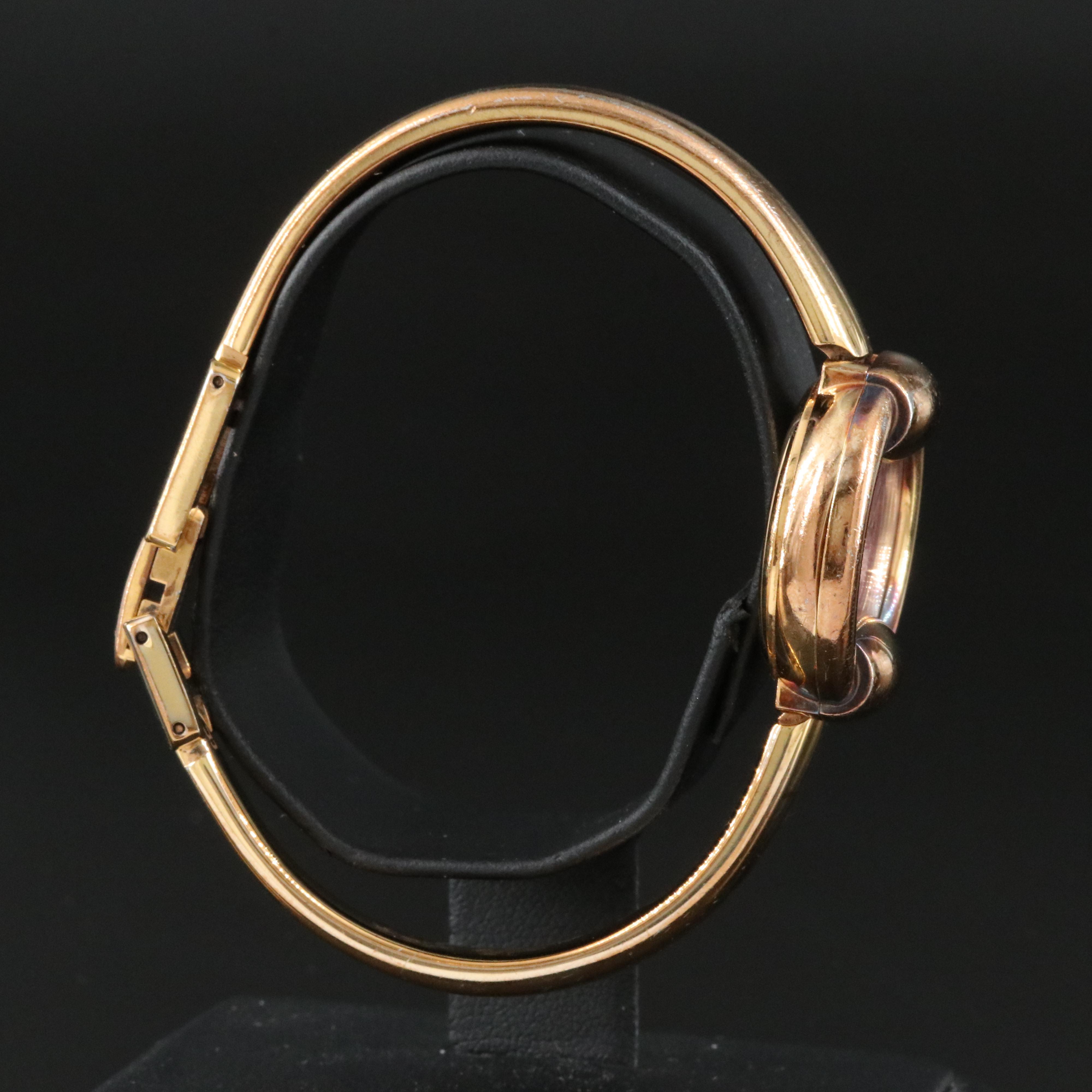 Gucci 1400L Pink Dial 25.5mm Gold-Plated Quartz Watch