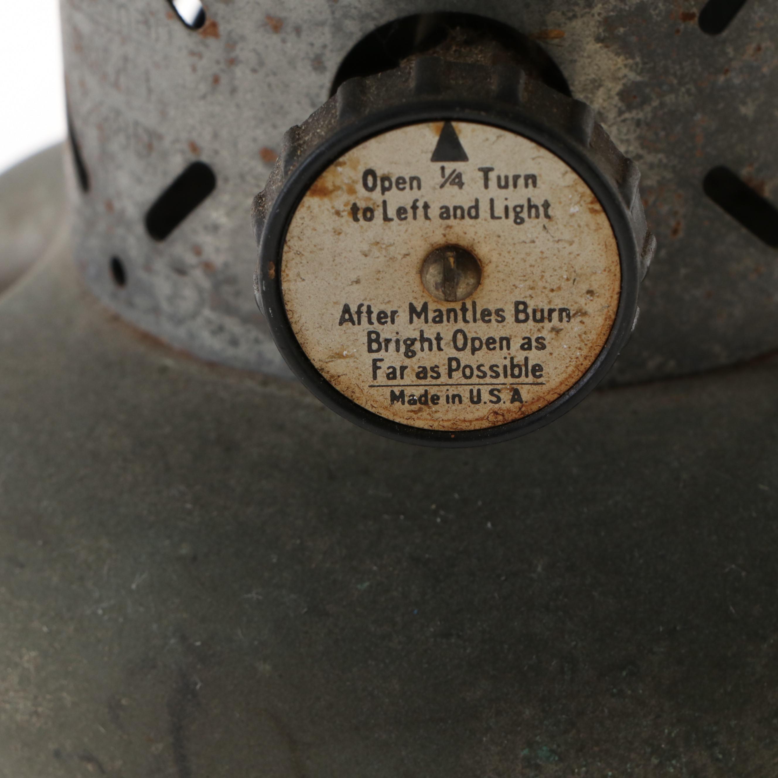 Coleman Lantern with Clayton & Lambert Brass Blow Torch