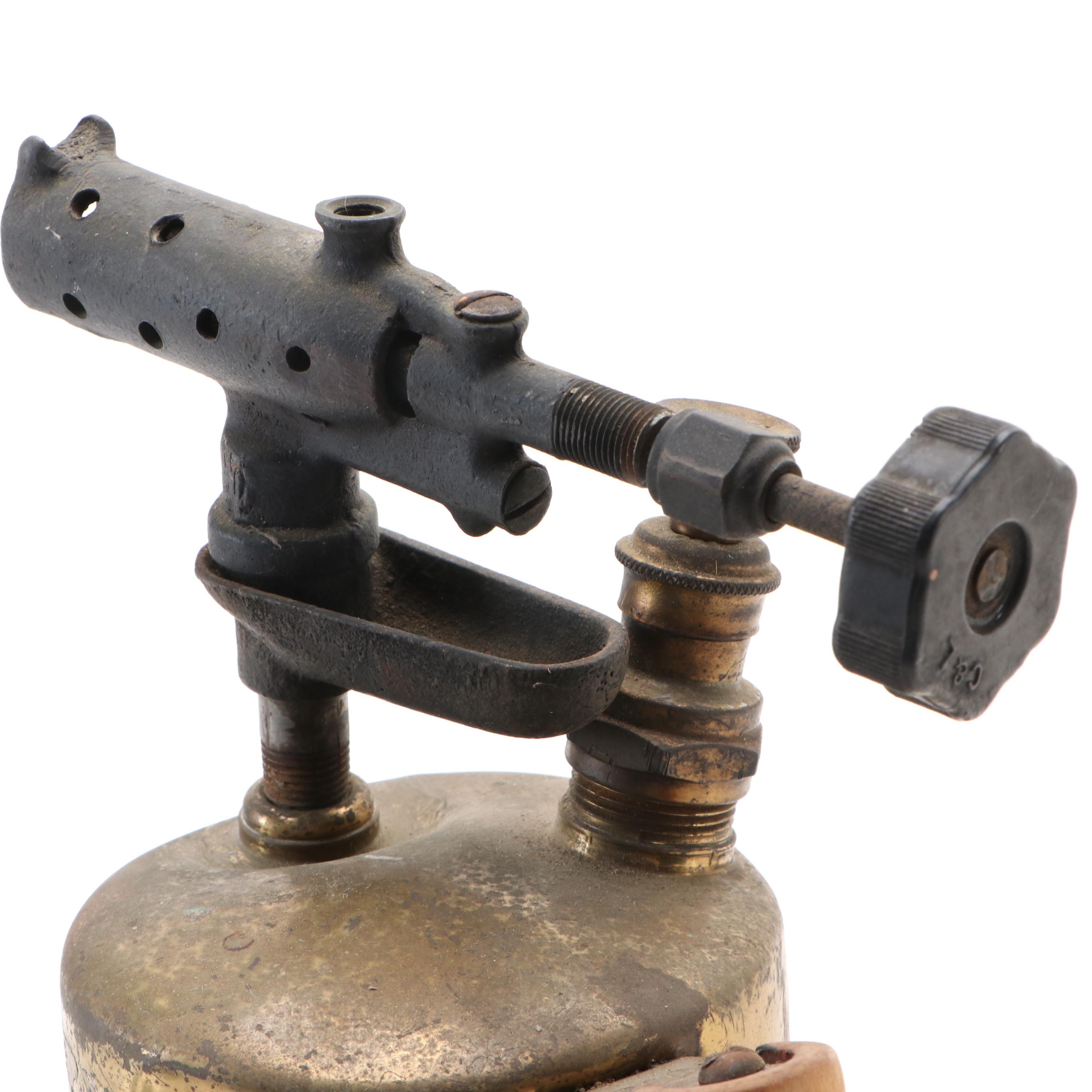 Coleman Lantern with Clayton & Lambert Brass Blow Torch