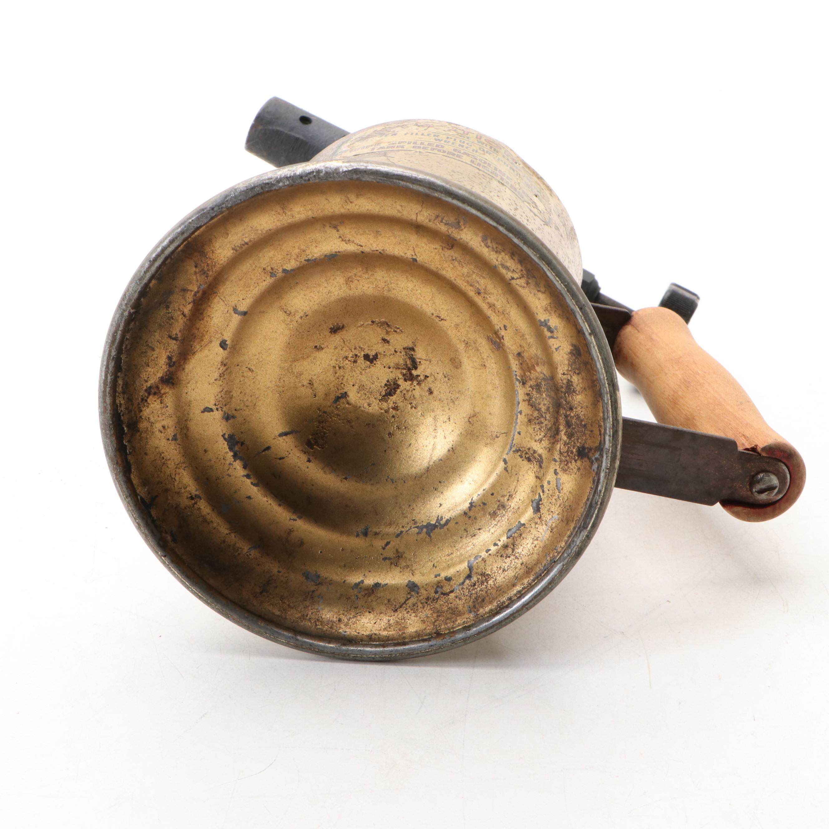 Coleman Lantern with Clayton & Lambert Brass Blow Torch