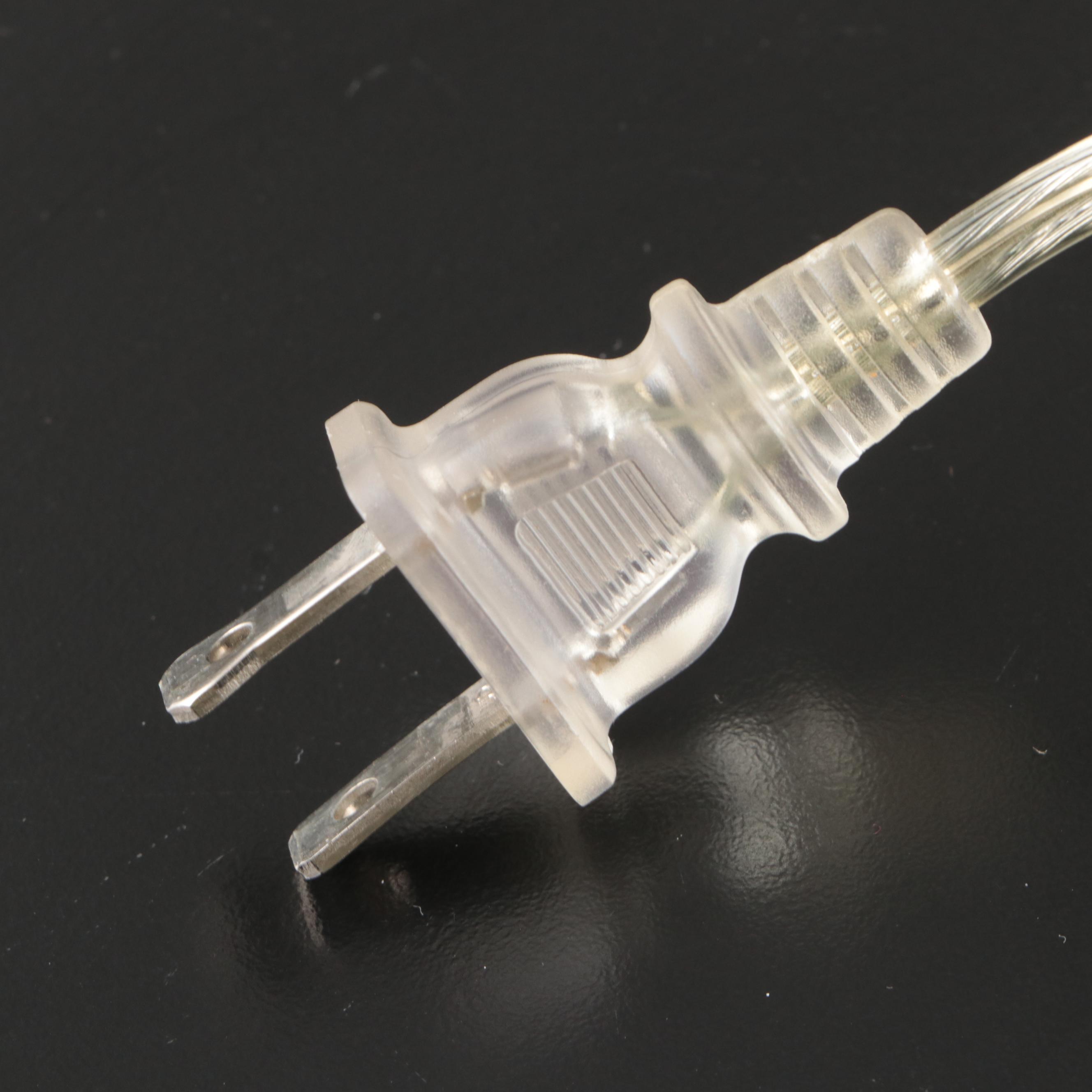 Pair of Rookwood Pottery Low Relief Ivory Ceramic Urn Table Lamps, 1938