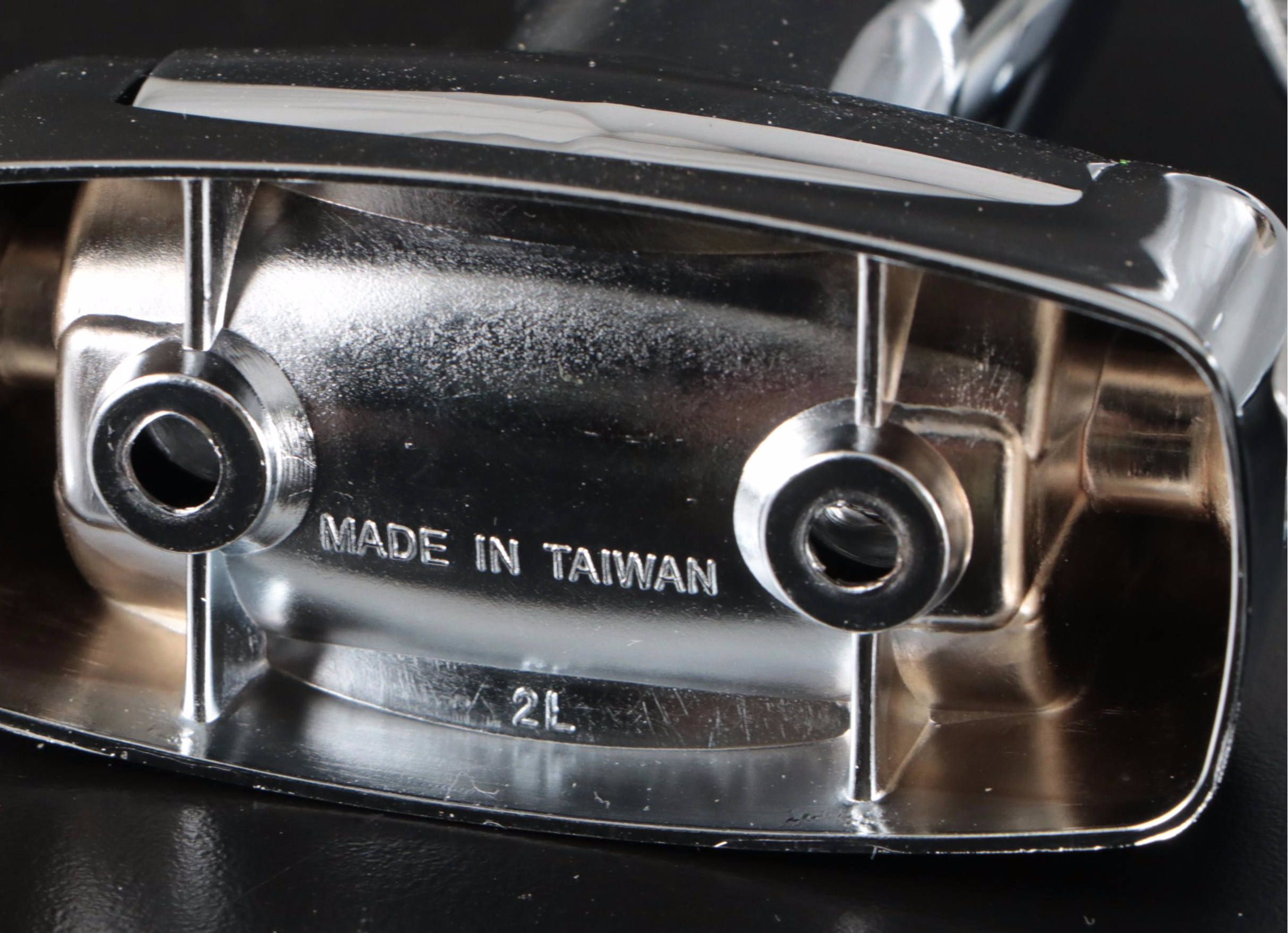 Brushed Nickel Shower Bar with Chrome Flanges, Rod Holders, Handles and More