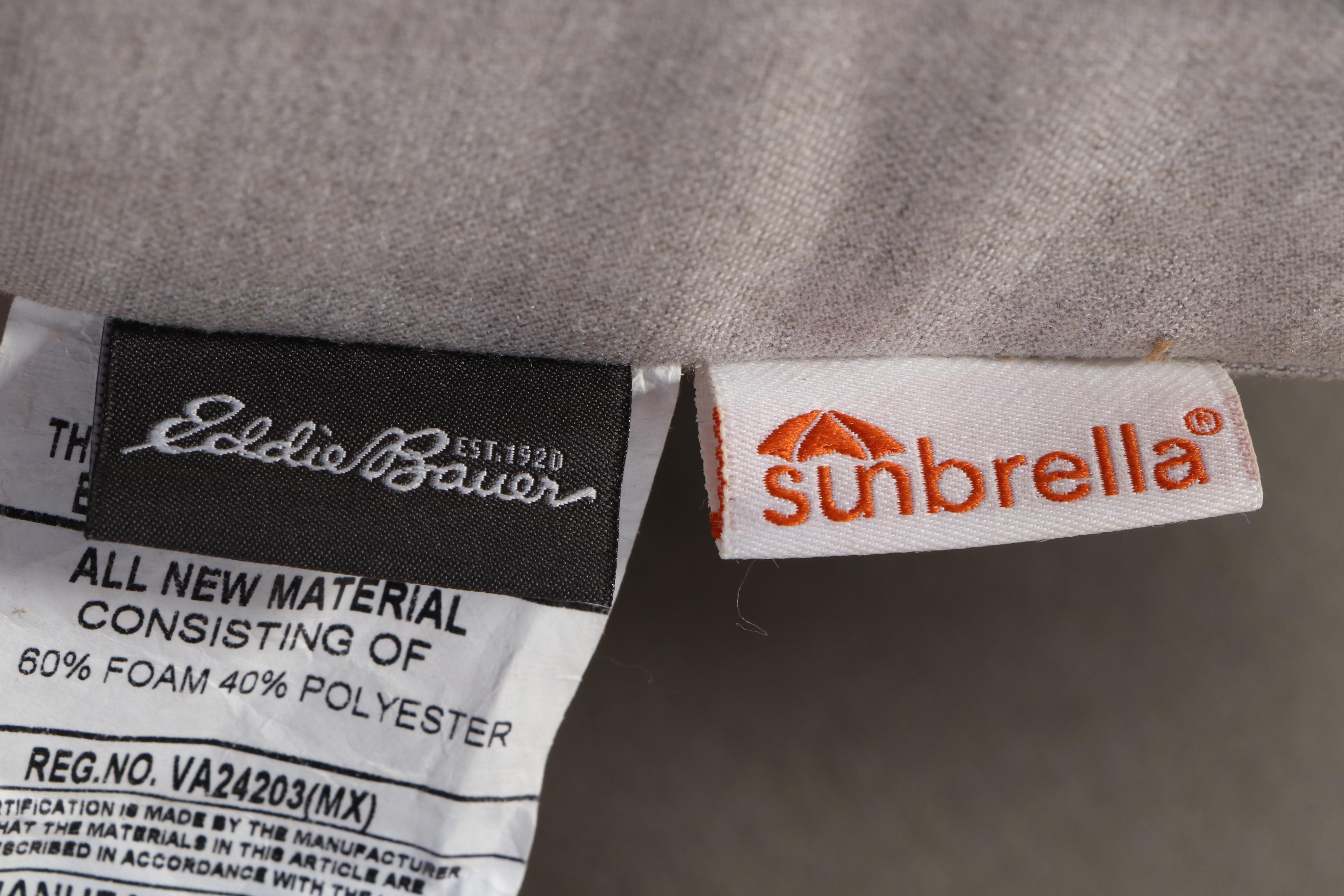 Pair of Contemporary Wood Patio Lounge Chairs