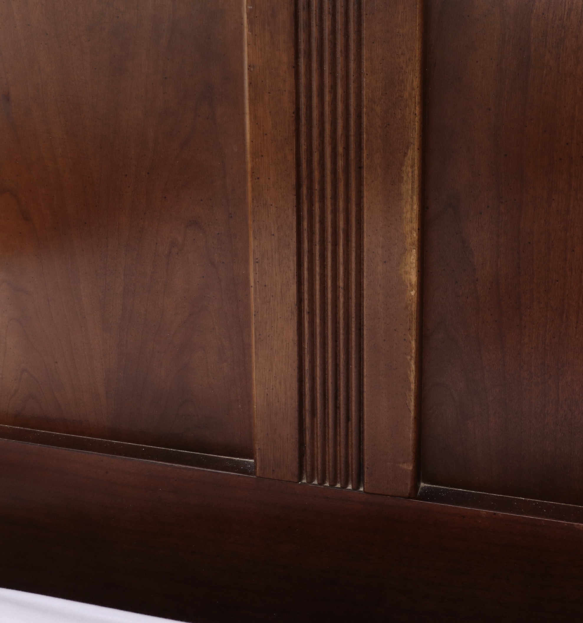 Georgian Style Mahogany Four-Poster King Size Bed Frame, Mid to Late 20th C.