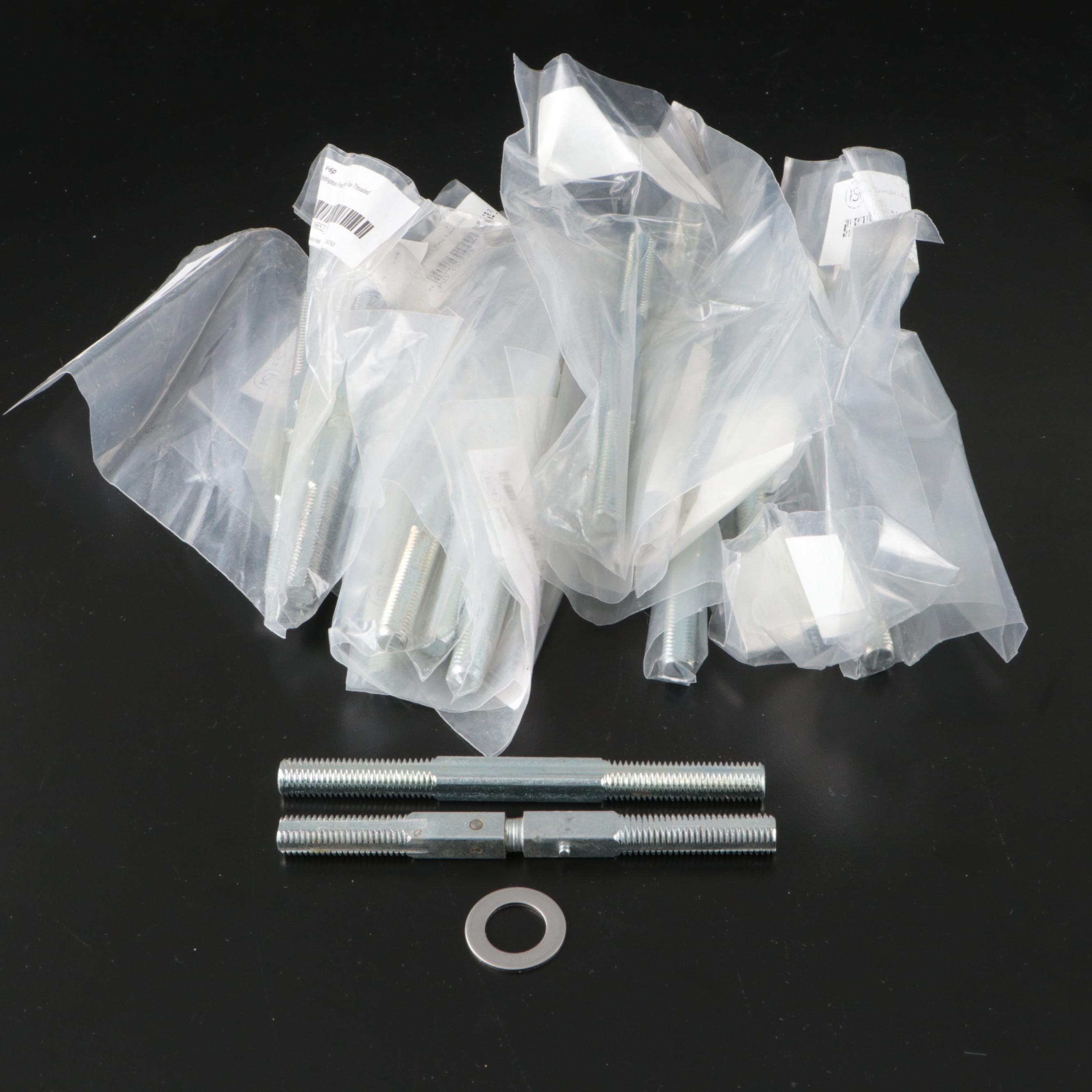 Assorted Metal Bolts, Screws, and Other Home Hardware