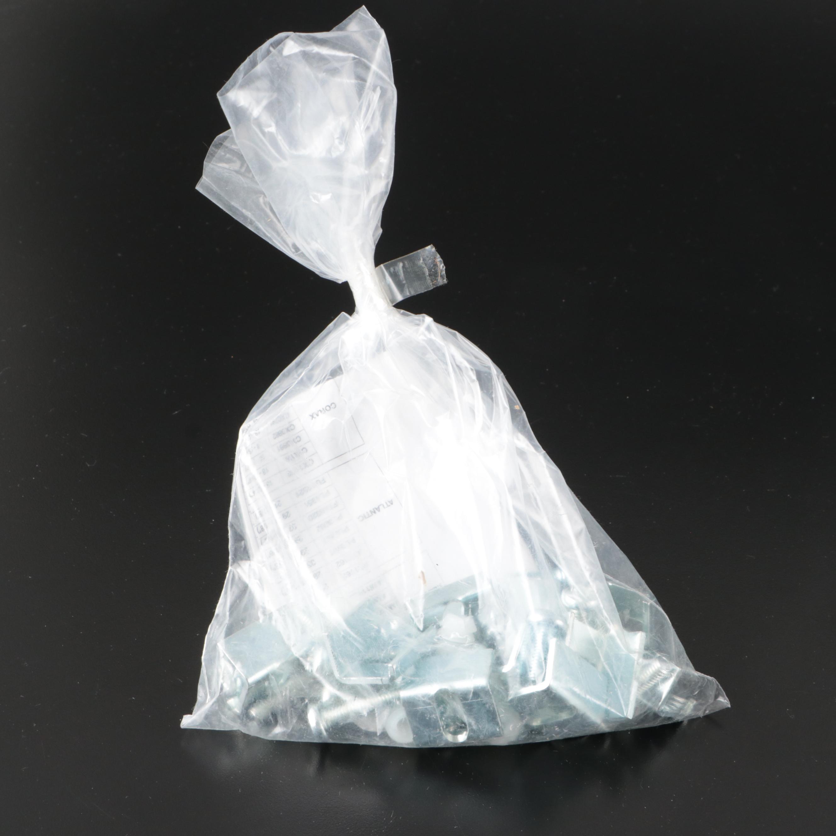 Assorted Metal Bolts, Screws, and Other Home Hardware