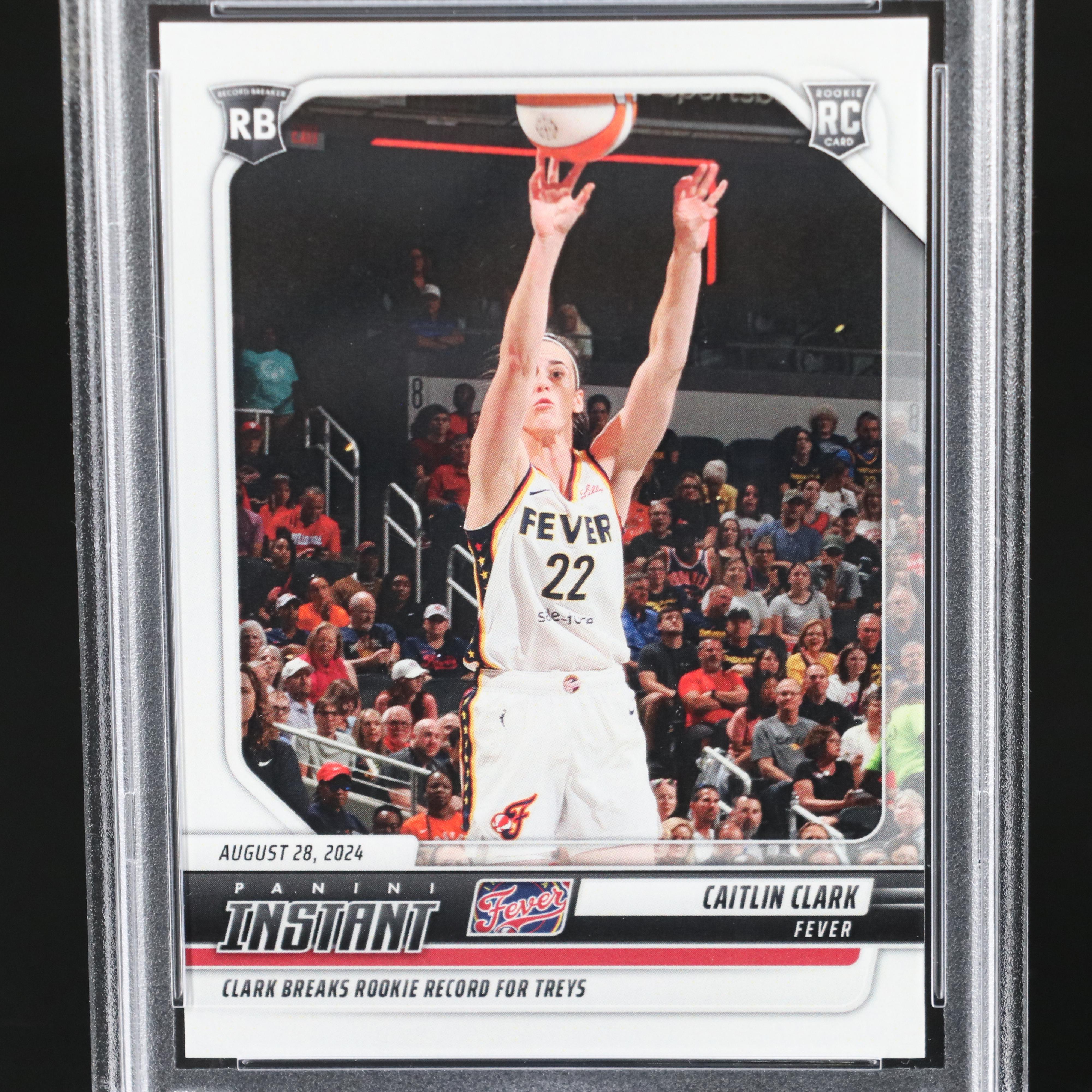 2024 Panini Instant Caitlin Clark Rookie Basketball Card Graded PSA 10