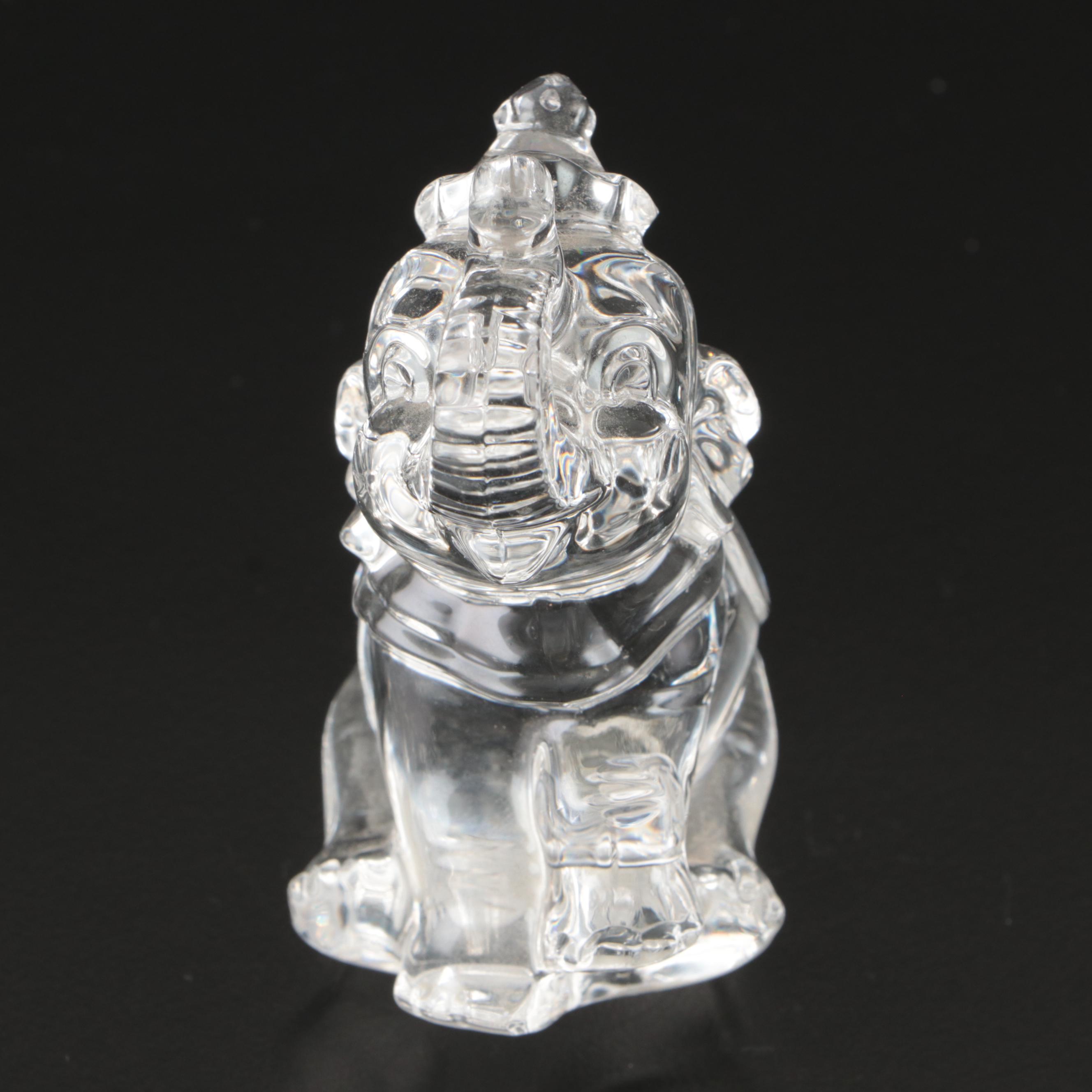 Princess House "Ellie the Circus Elephant" and More Crystal Animal Figurines