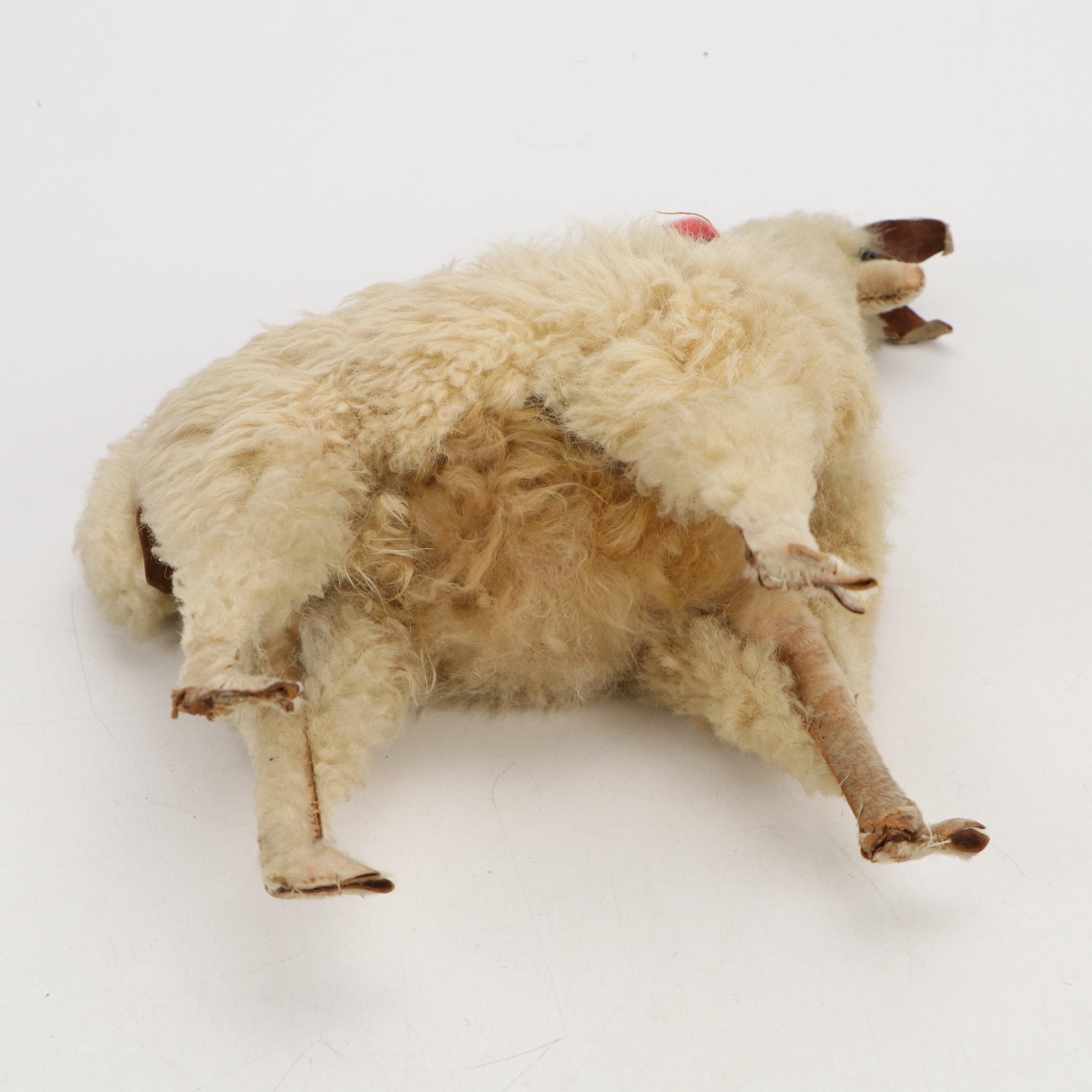 Wool Llama with Metal Mule and Chinana Jemez Pueblo Seed Pot