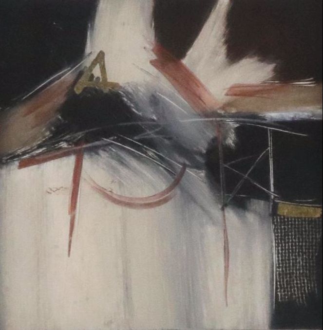 Ann DerGara Abstract Expressionist Style Monotypes, 1991 and 1997