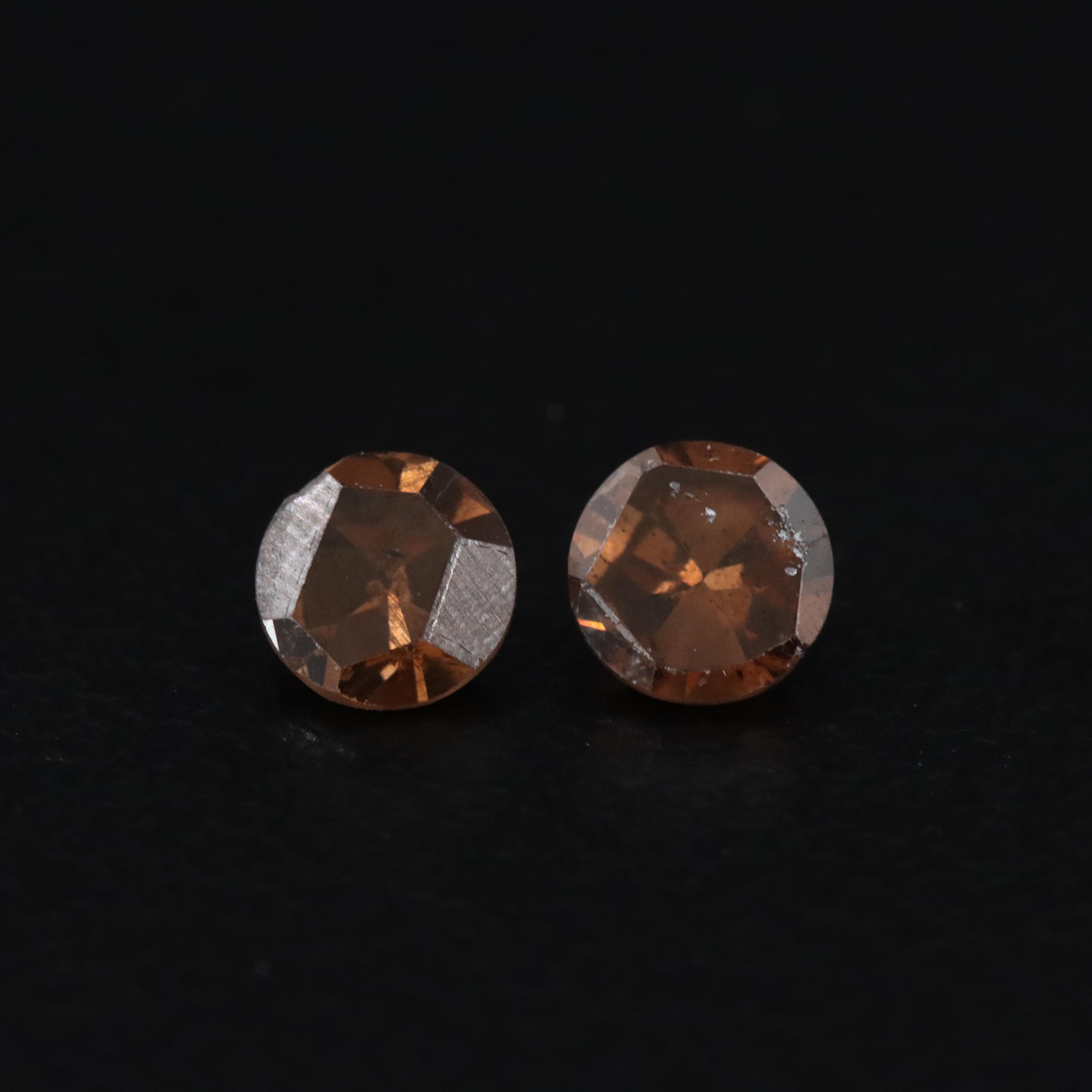 Loose 0.42 CTW Fancy Brown Diamond Lot